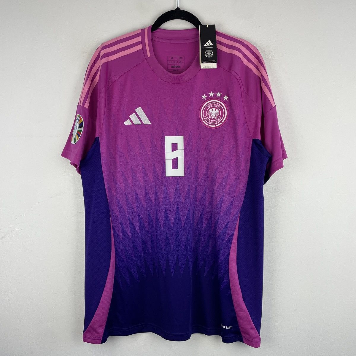 Adidas Germany Toni Kroos Adidas Genuine Jersey Euro 2024 size XL Size US XL / EU 56 / 4 - 2 Thumbnail