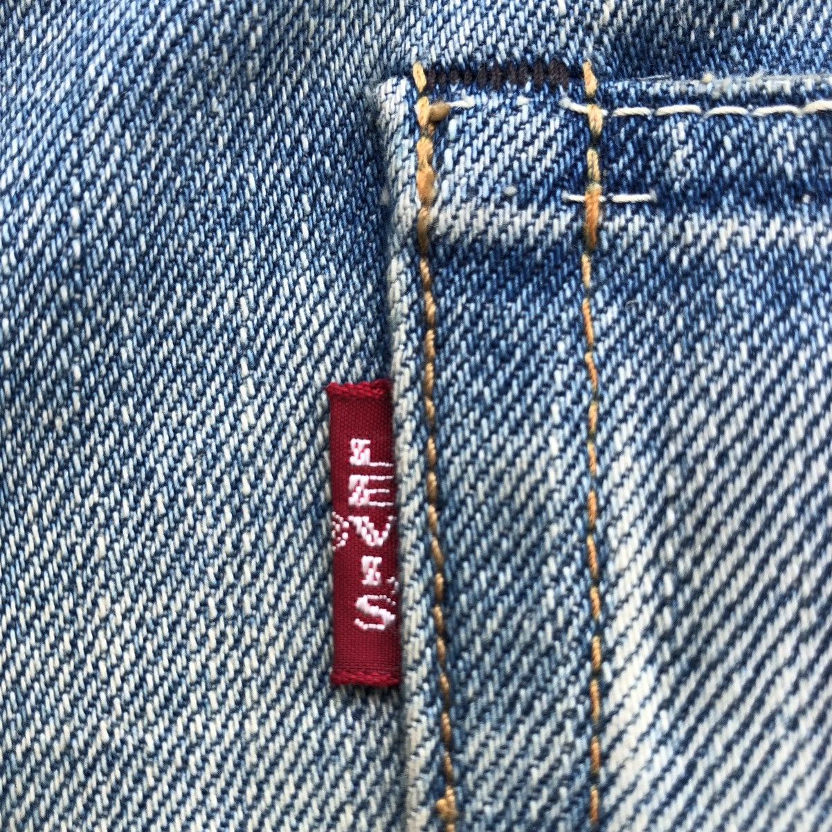 Levi's Vintage Clothing Vintage Levis 501 BigE Selvedge Redline Patchwork Denim Pant Size US 36 / EU 52 - 15 Thumbnail