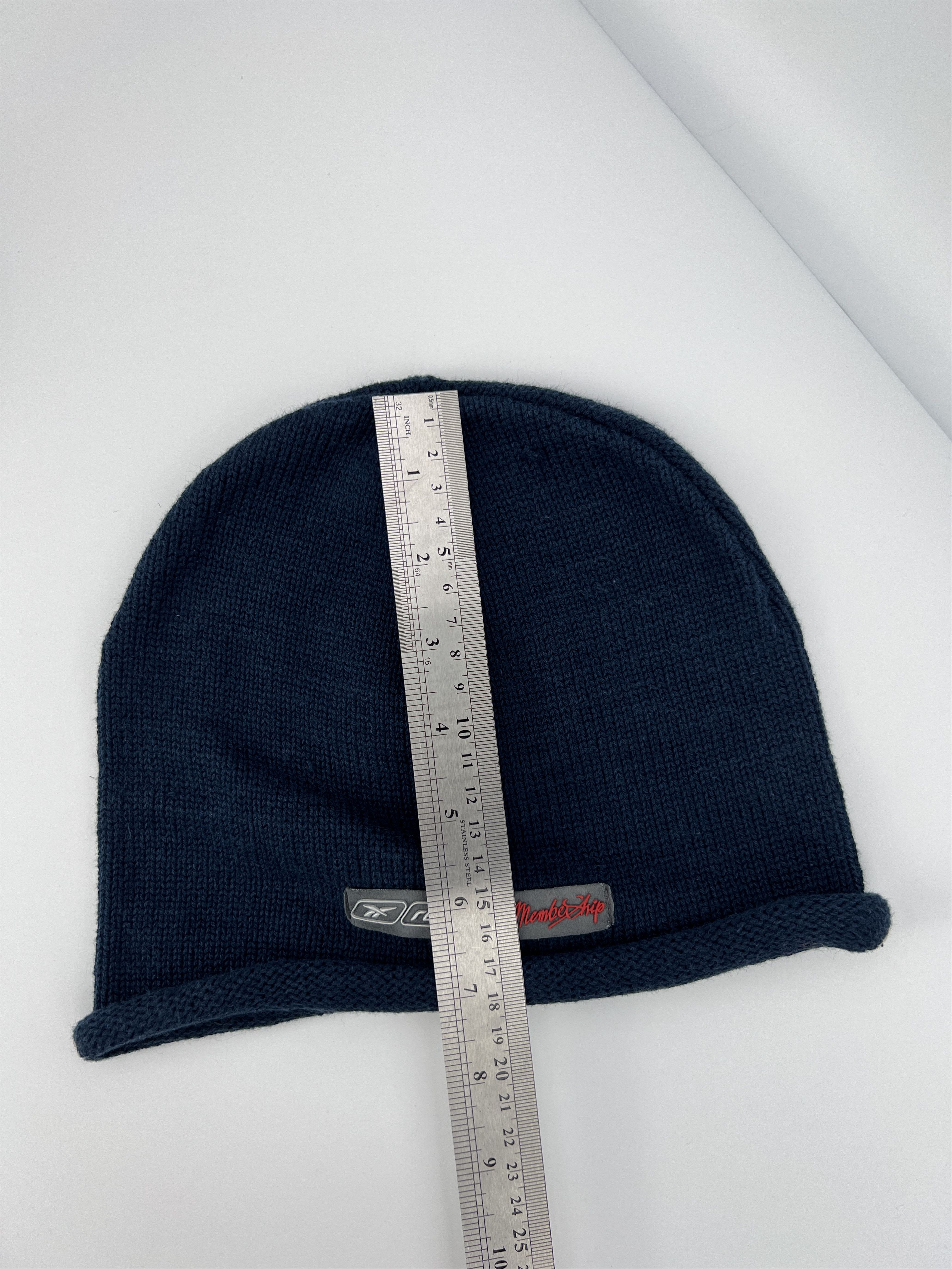 Reebok × Vintage Vintage Y2K Reebok Membership Beanie Hat Size ONE SIZE - 7 Thumbnail