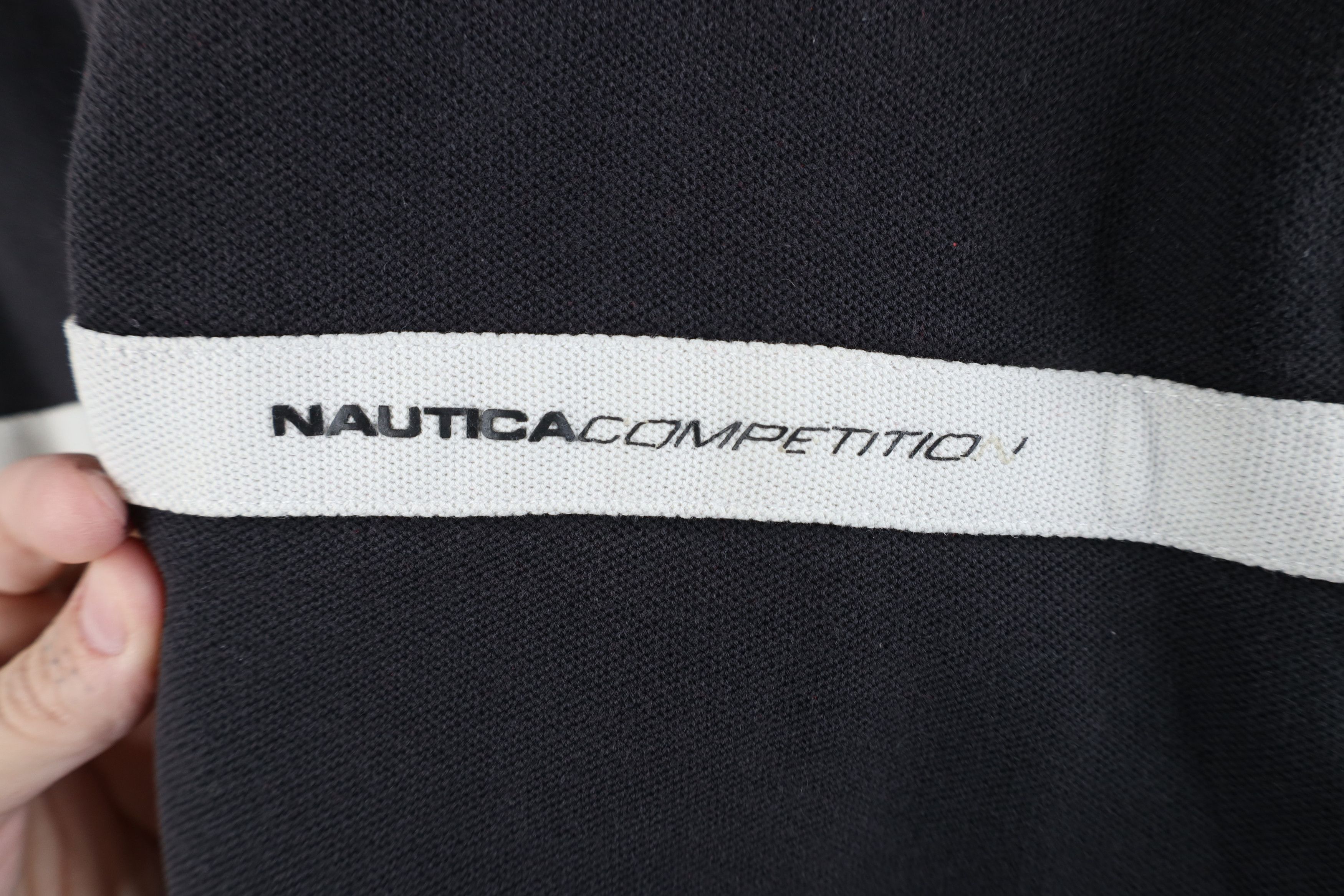 Nautica Vintage 90s Nautica Competition Spell Out Heavyweight Polo Size US M / EU 48-50 / 2 - 4 Thumbnail