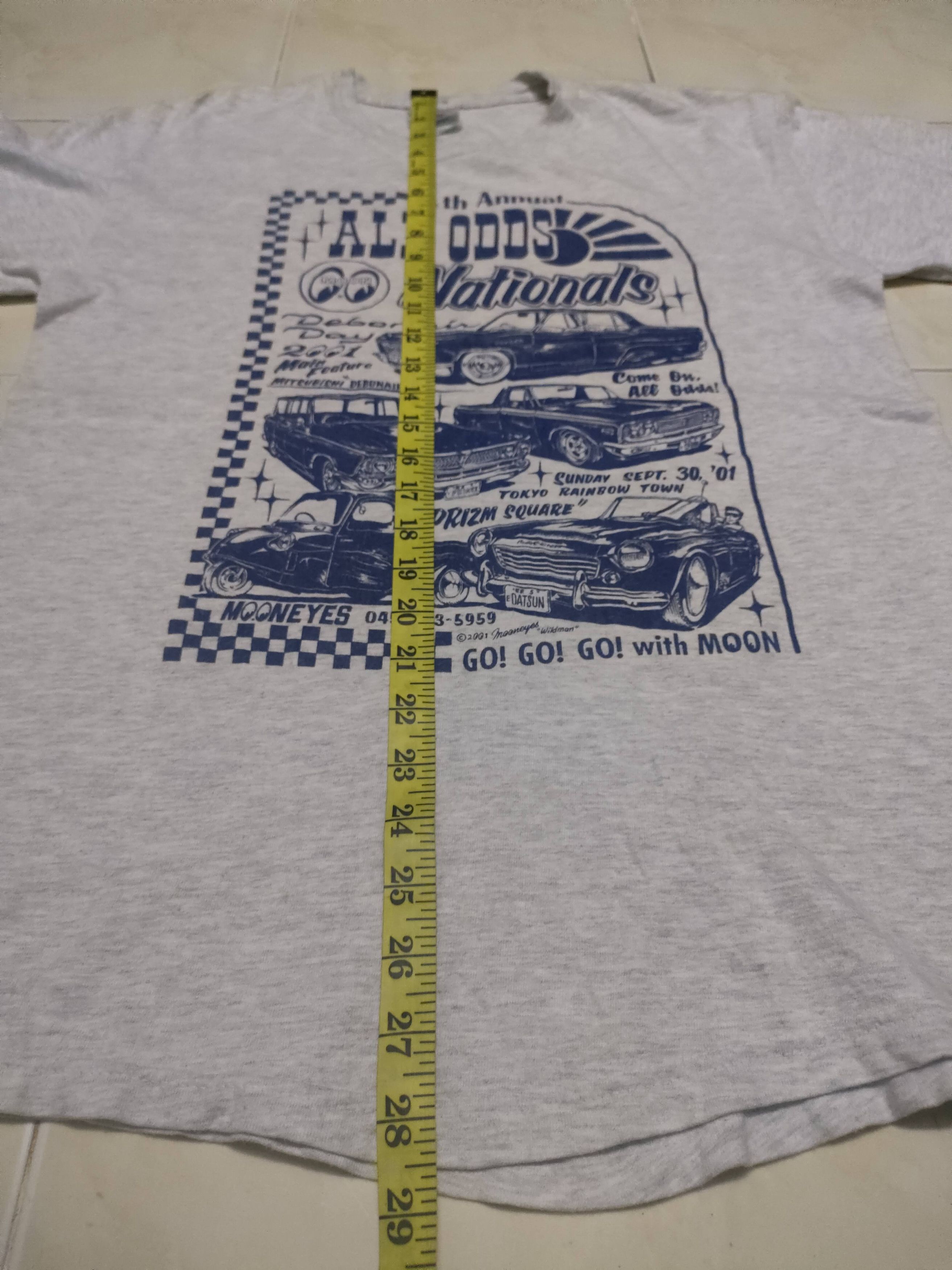 Vintage Vintage 90's Mooneyes Tee Size US M / EU 48-50 / 2 - 7 Thumbnail