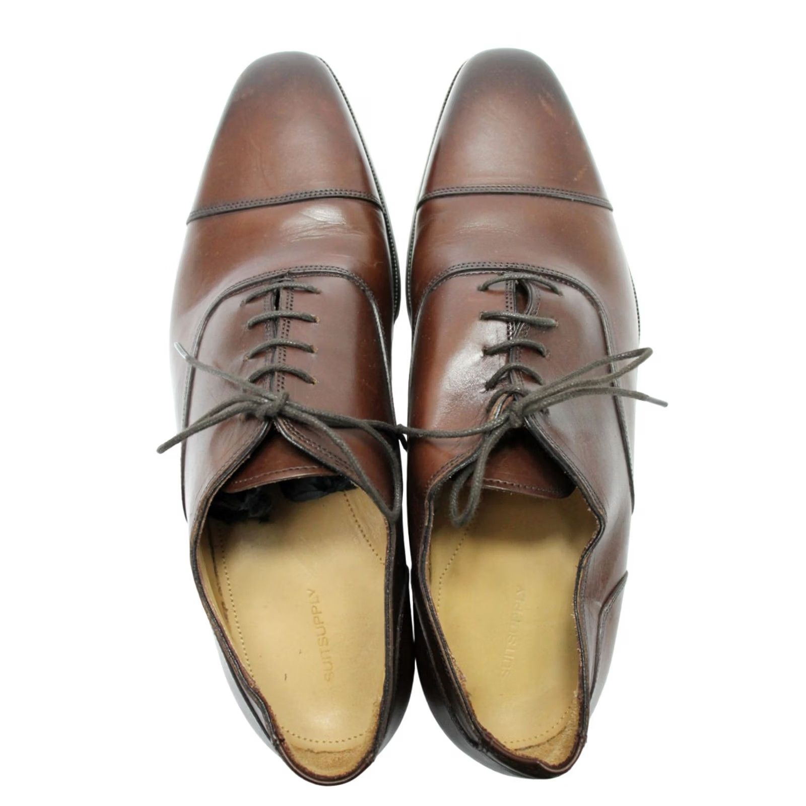 Suitsupply Suitsupply Oxford Shoes Men's EU 43 UK 9 Leather Formal Lace Up FW1004 Size US 10 / EU 43 - 4 Thumbnail