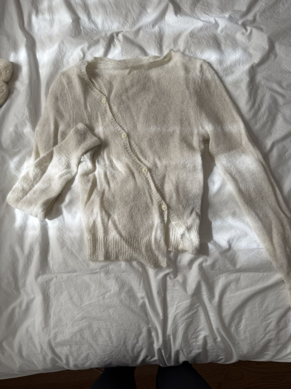 Jacquemus Asymmetrical Wool Cardigan