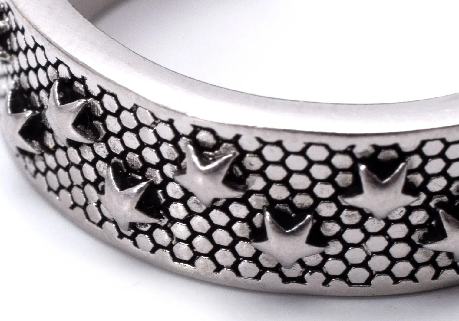 Maison Margiela Embossed Sterling Silver Gold Ring Size 24 Size ONE SIZE - 6 Thumbnail