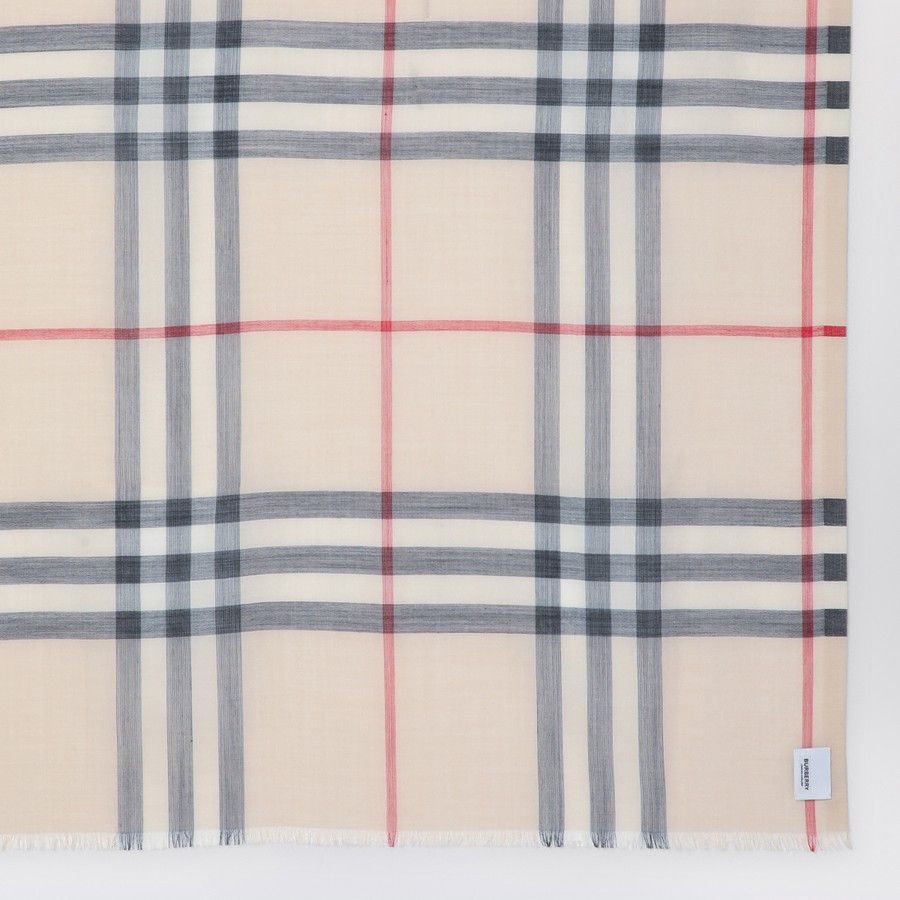 Burberry o1d2blof0824 Size : OS / Wool Scarf in Multicolor Size ONE SIZE - 3 Thumbnail