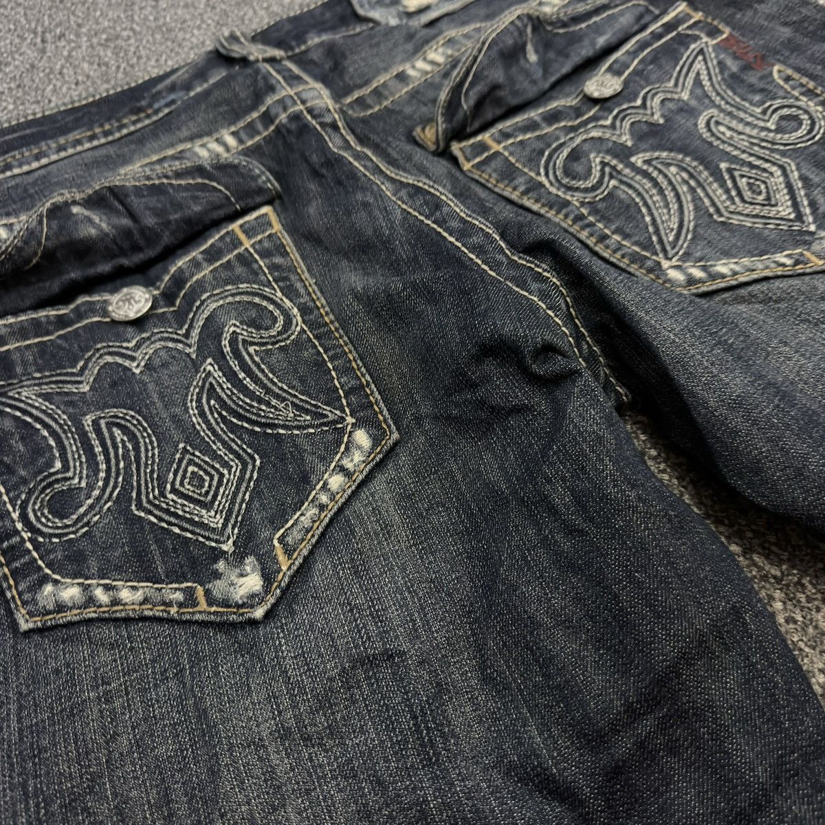 If Six Was Nine Archives ‼️ y2k Seditionaries Mek Denim Distressed HG Style Size US 34 / EU 50 - 10 Thumbnail
