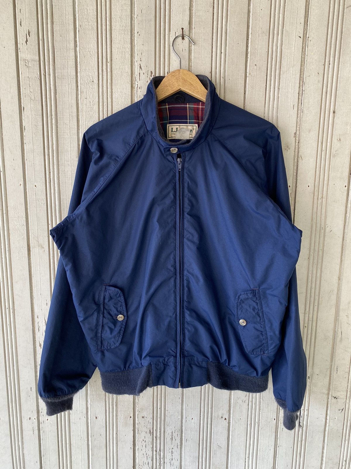 L.L. Bean Vintage 90s L.L.Bean Zipper Jacket Size US L / EU 52-54 / 3 - 1 Thumbnail