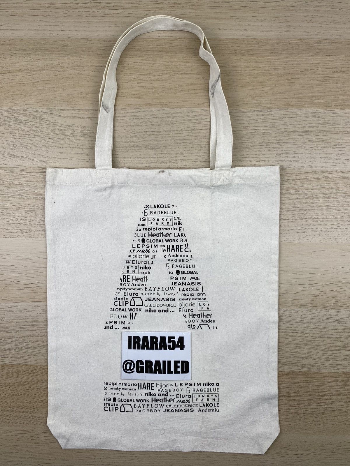 Vintage Adastria Totebag B070 Size ONE SIZE - 5 Thumbnail
