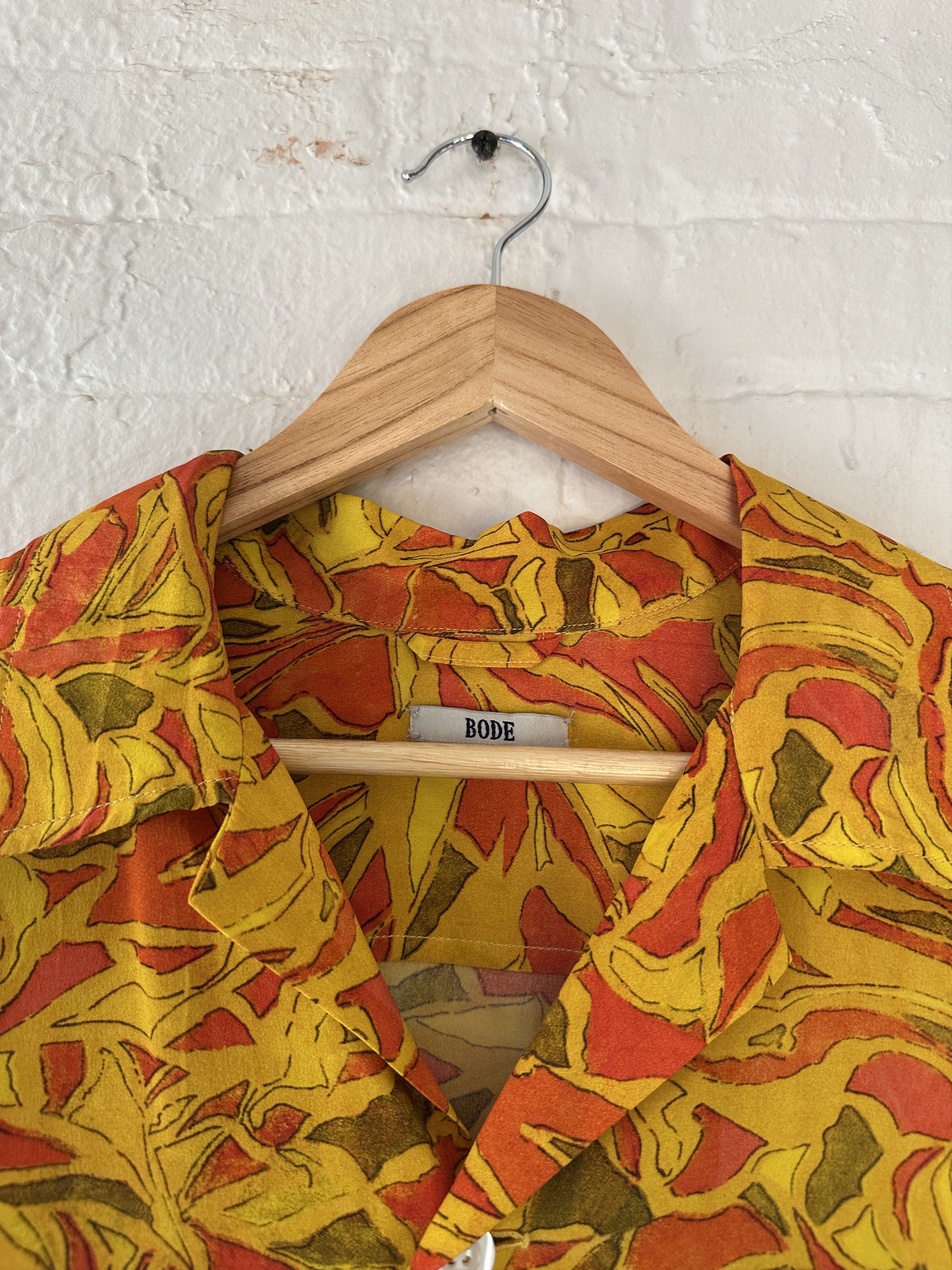 Bode Bode Abstract Foliage Shirt Size US S / EU 44-46 / 1 - 2 Thumbnail