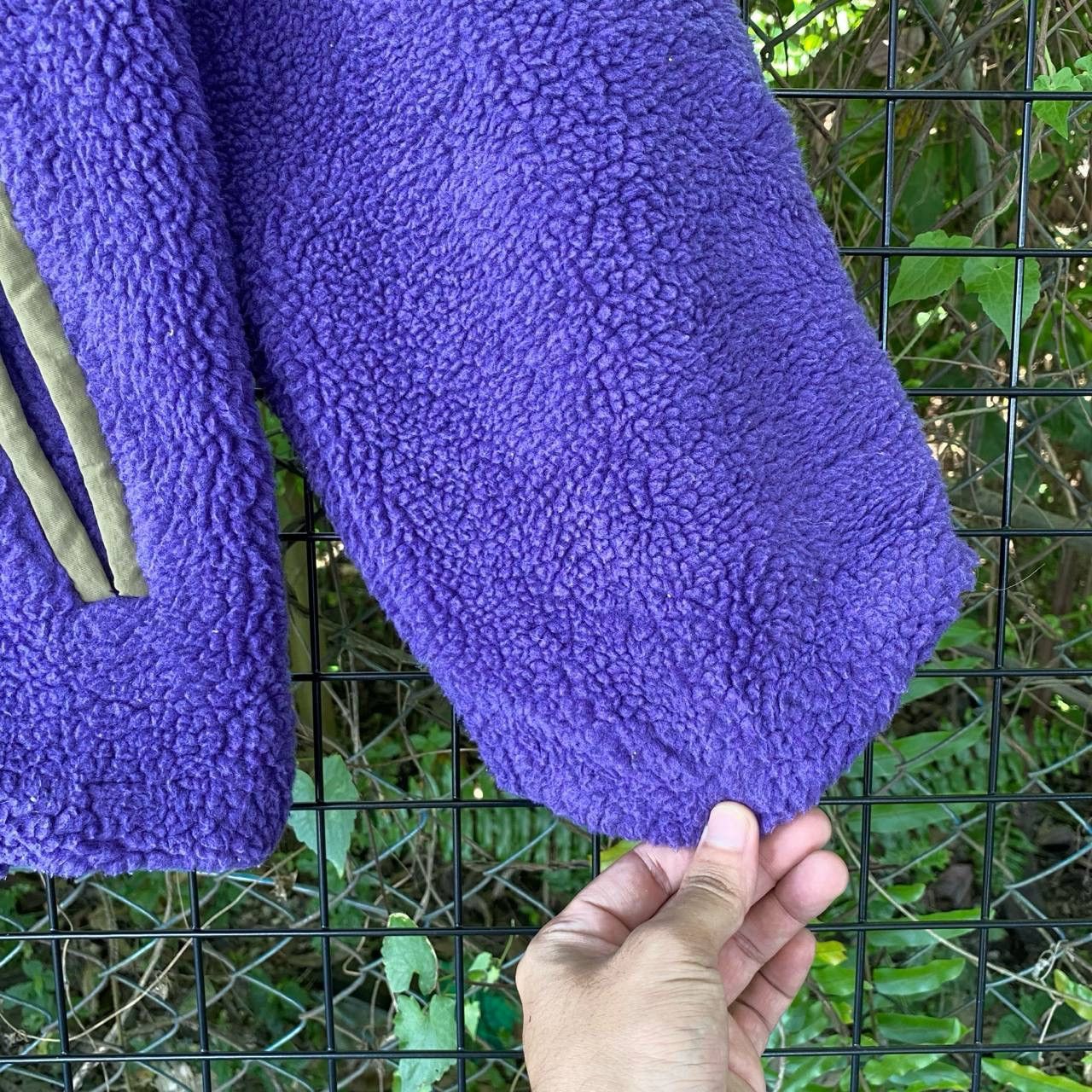 Japanese Brand × Purple Wego Deep Pile Fleece Zipper Jacket Size US M / EU 48-50 / 2 - 6 Thumbnail