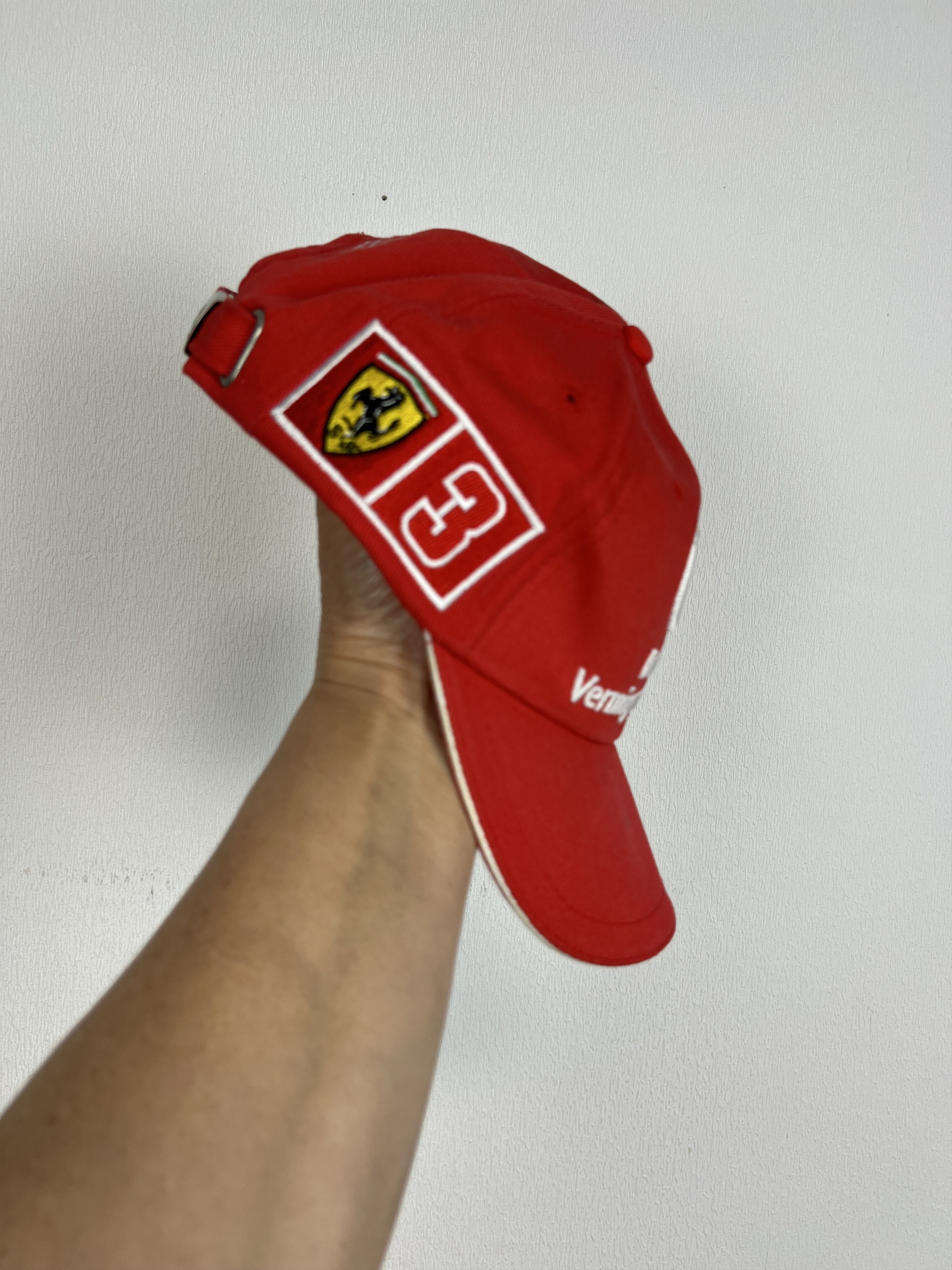 Ferrari Vintage Ferrari Formula 1 Racing Cap Marlboro Adult Size ONE SIZE - 2 Thumbnail