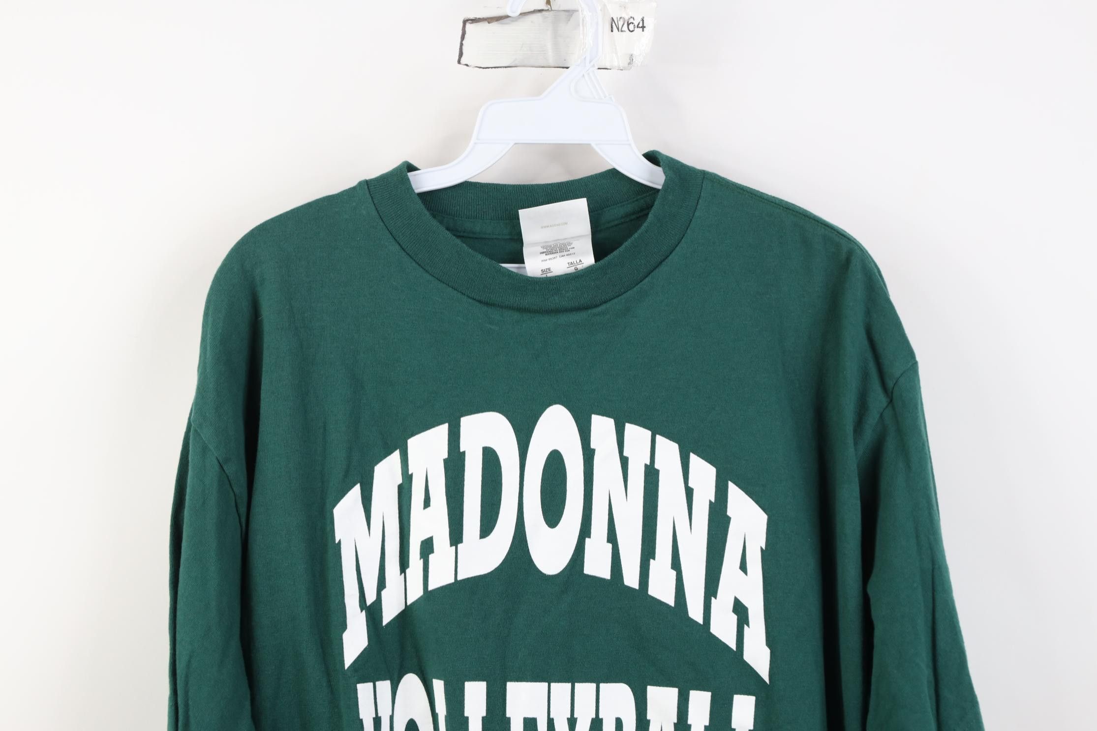 Adidas Vintage Y2K Adidas Madonna University Volleyball T-Shirt Size US L / EU 52-54 / 3 - 2 Thumbnail