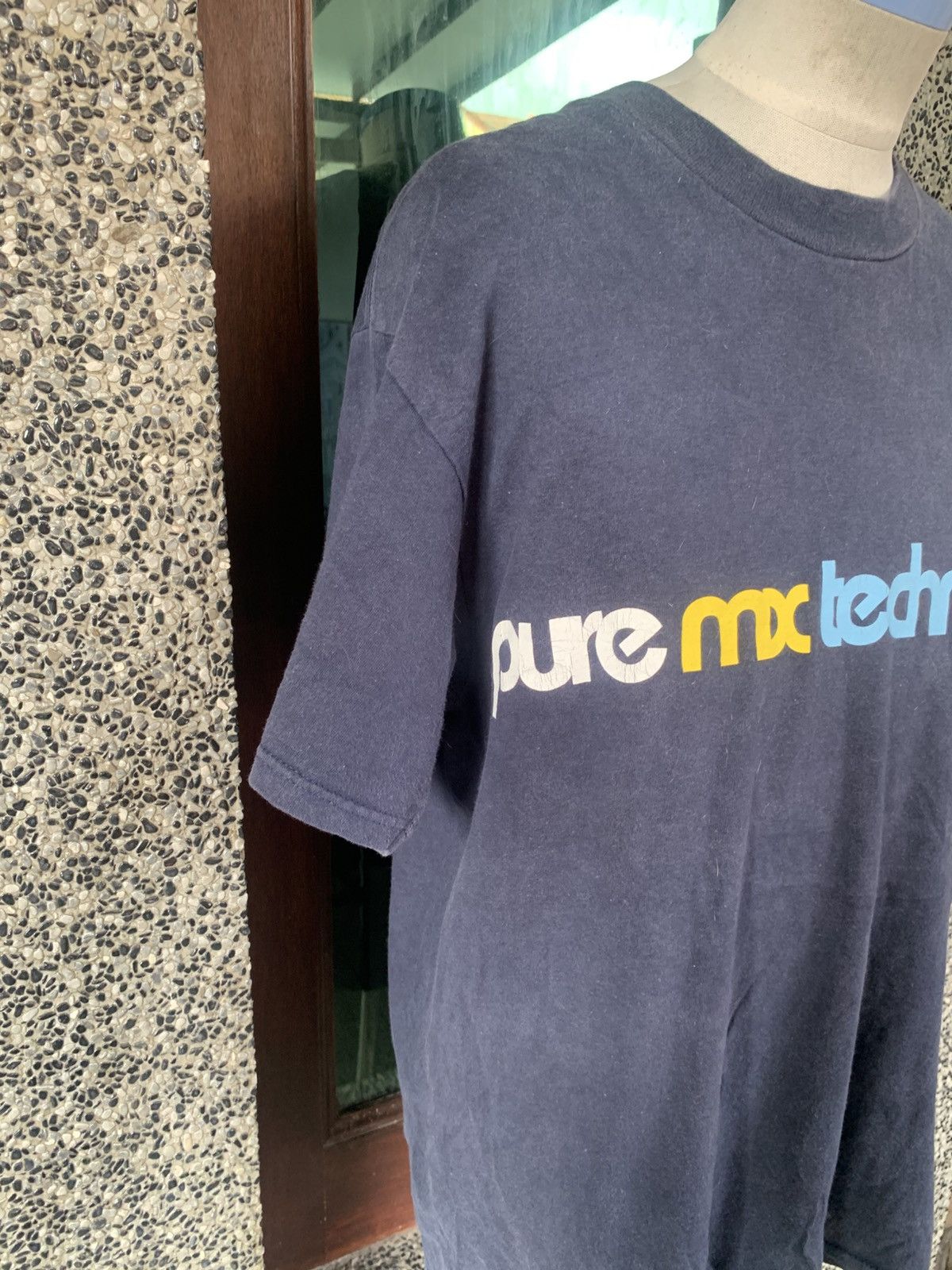No Fear × Vintage Vintage No Fear Pure Mx Technology T shirt Size US L / EU 52-54 / 3 - 4 Thumbnail
