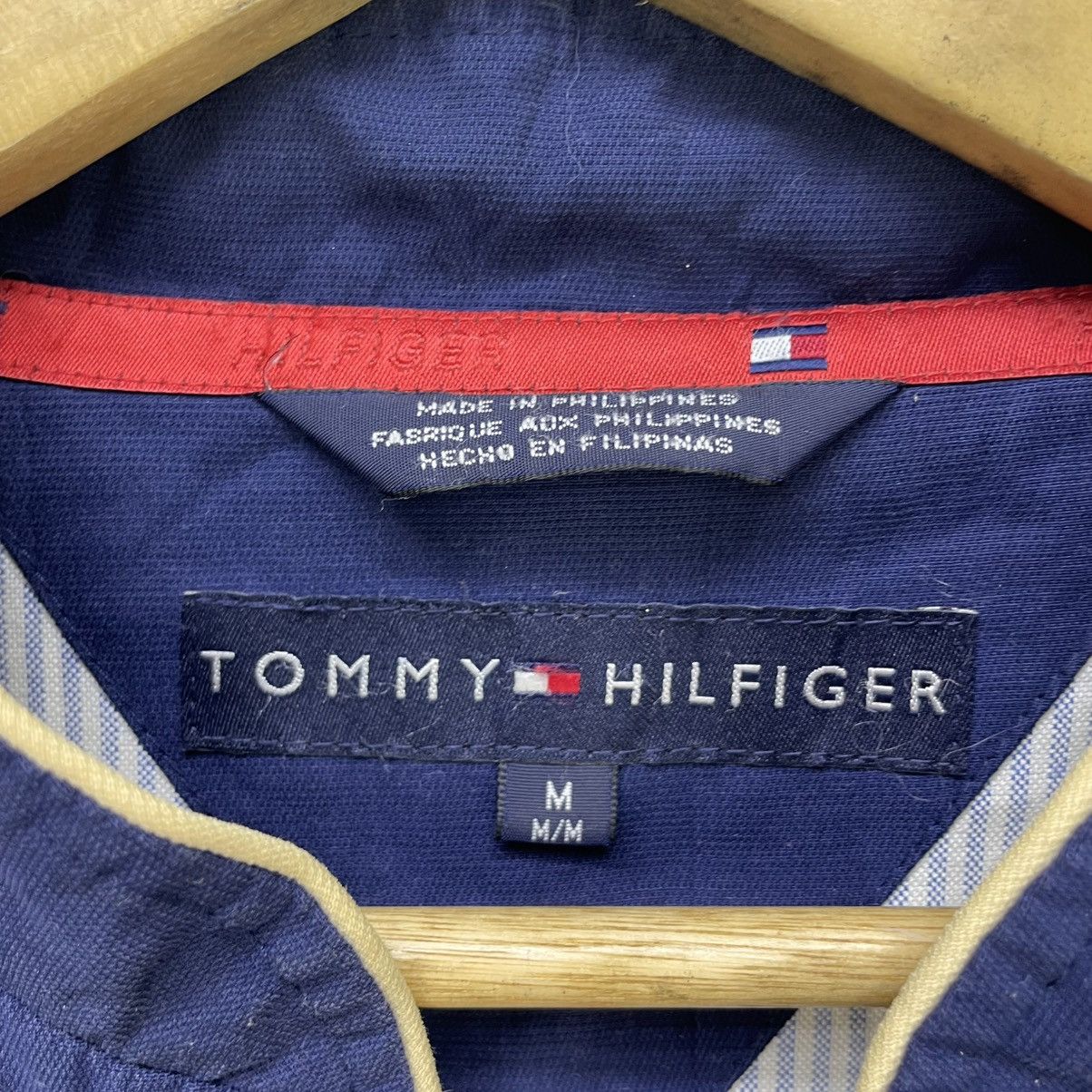 Tommy Hilfiger × Vintage 💥Vtg Tommy Hilfiger Outdoor Zipper Jacket Size US M / EU 48-50 / 2 - 10 Thumbnail