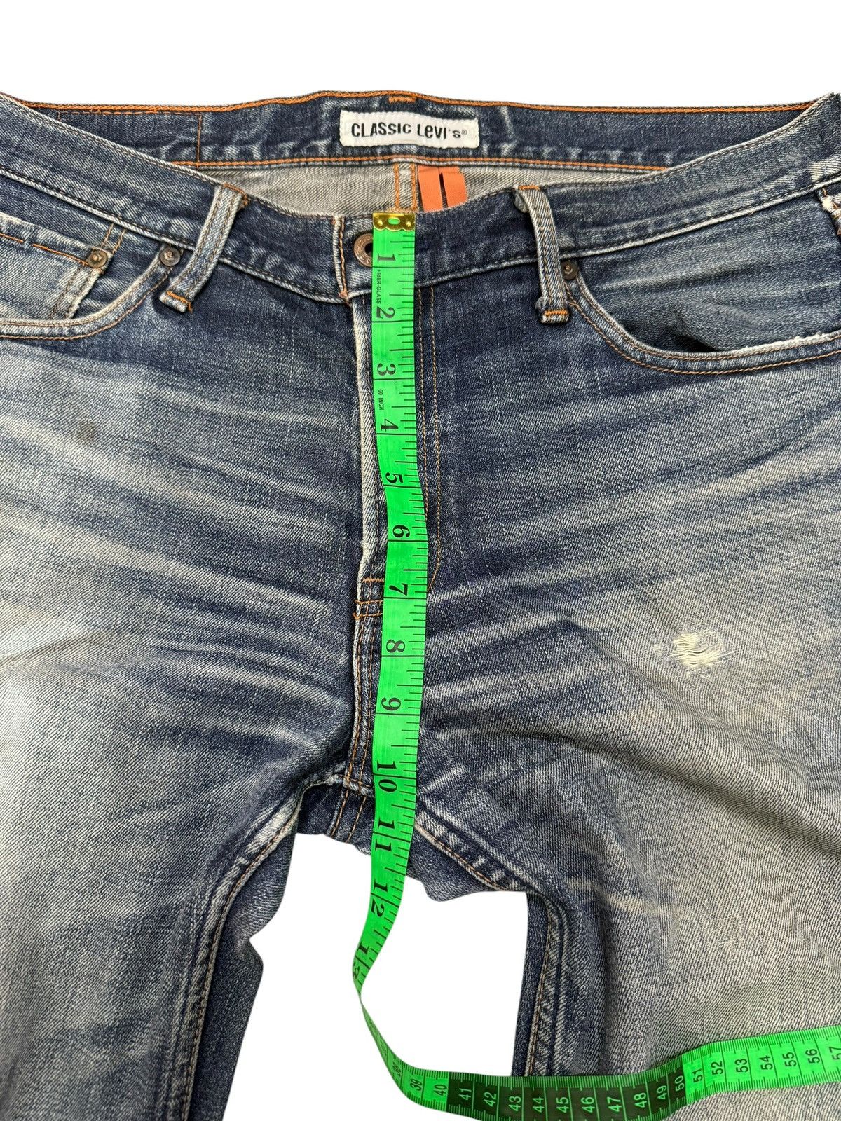 Levi's Vintage Clothing Vintage Levi’s Lot 502 Distressed Nice Design Denim Jeans Size US 32 / EU 48 - 10 Thumbnail