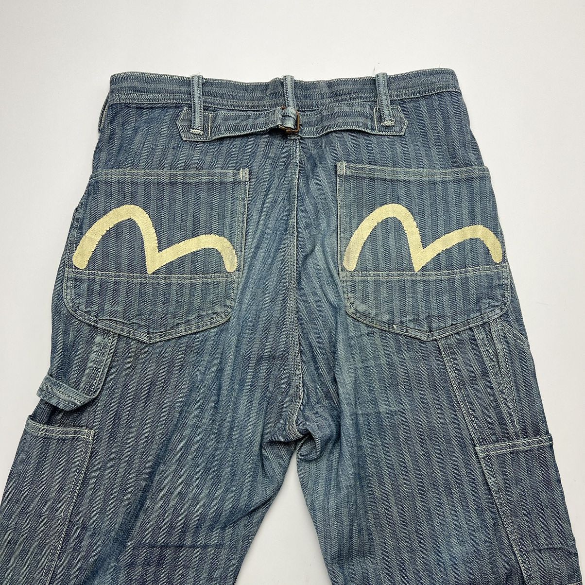 Evisu × Japanese Brand × Vintage Evisu Painter Pants Size US 33 - 4 Thumbnail
