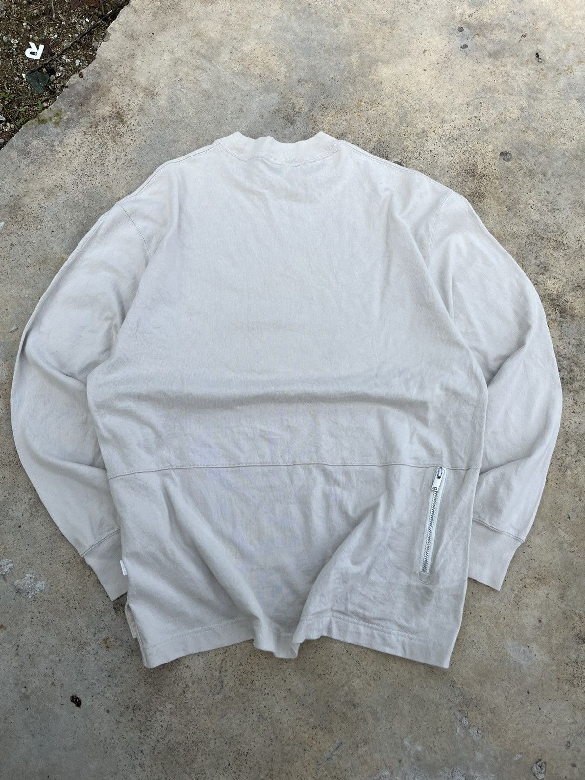 Japanese Brand × Nike ⚡️Nike central swoosh logo long sleeve shirts Size US XL / EU 56 / 4 - 2 Thumbnail