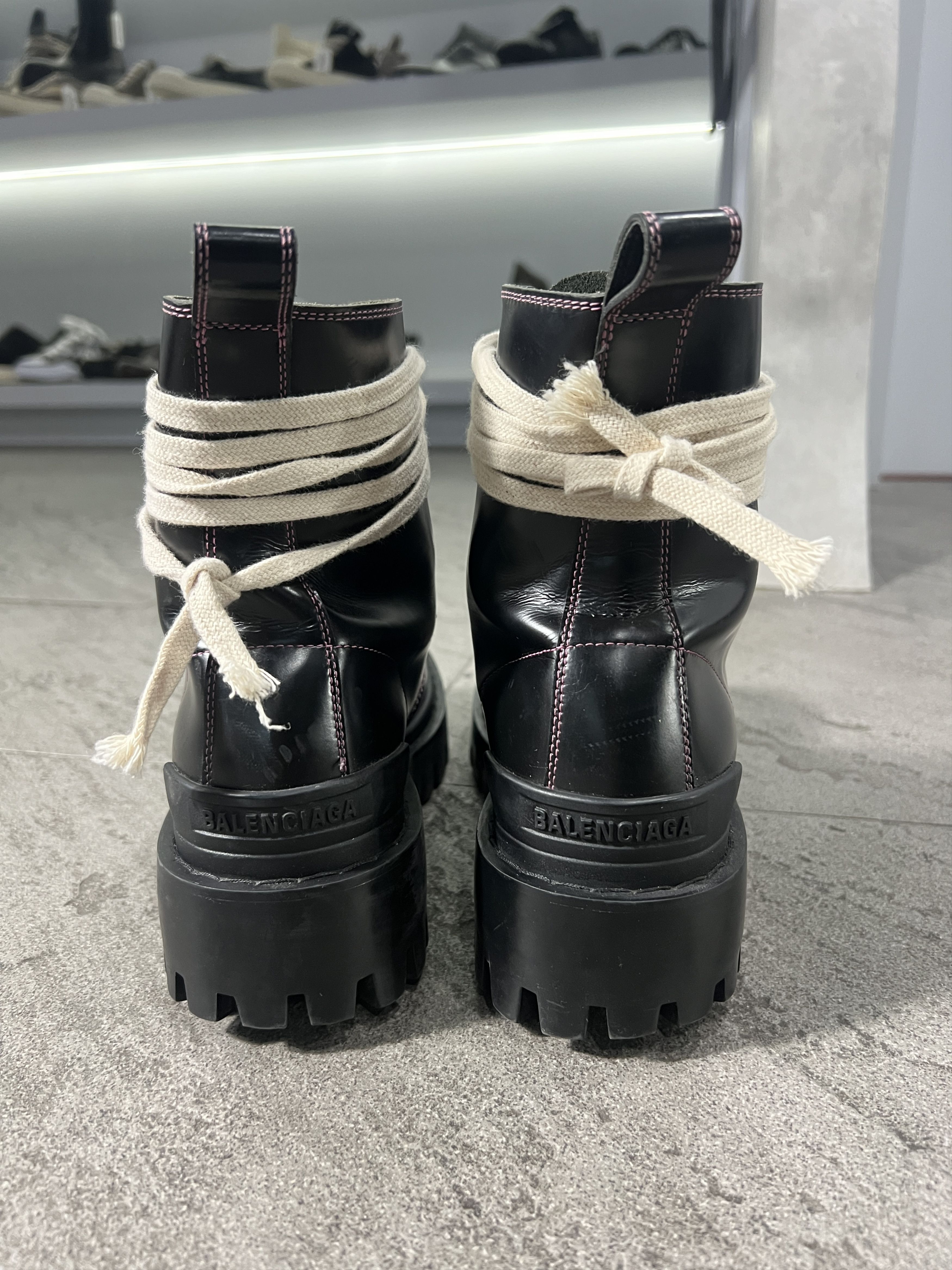 Balenciaga Balenciaga Strike Lace Up Boots EU39 Size US 9 / IT 39 - 5 Thumbnail