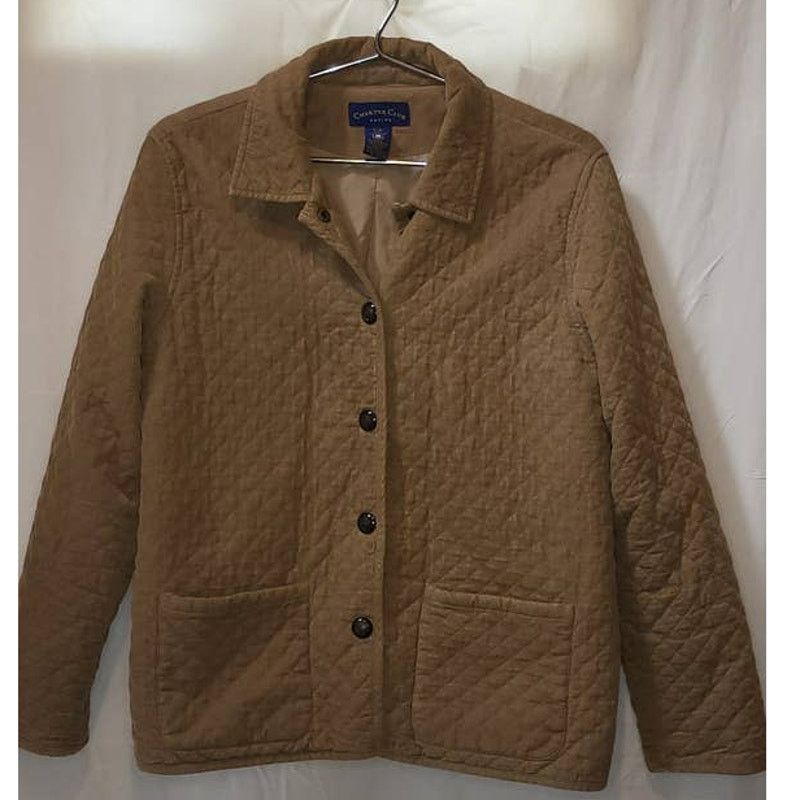 Other Charter Club Long SLeeve Cotton Jacket Size Petite M Size M / US 6-8 / IT 42-44 - 1 Thumbnail