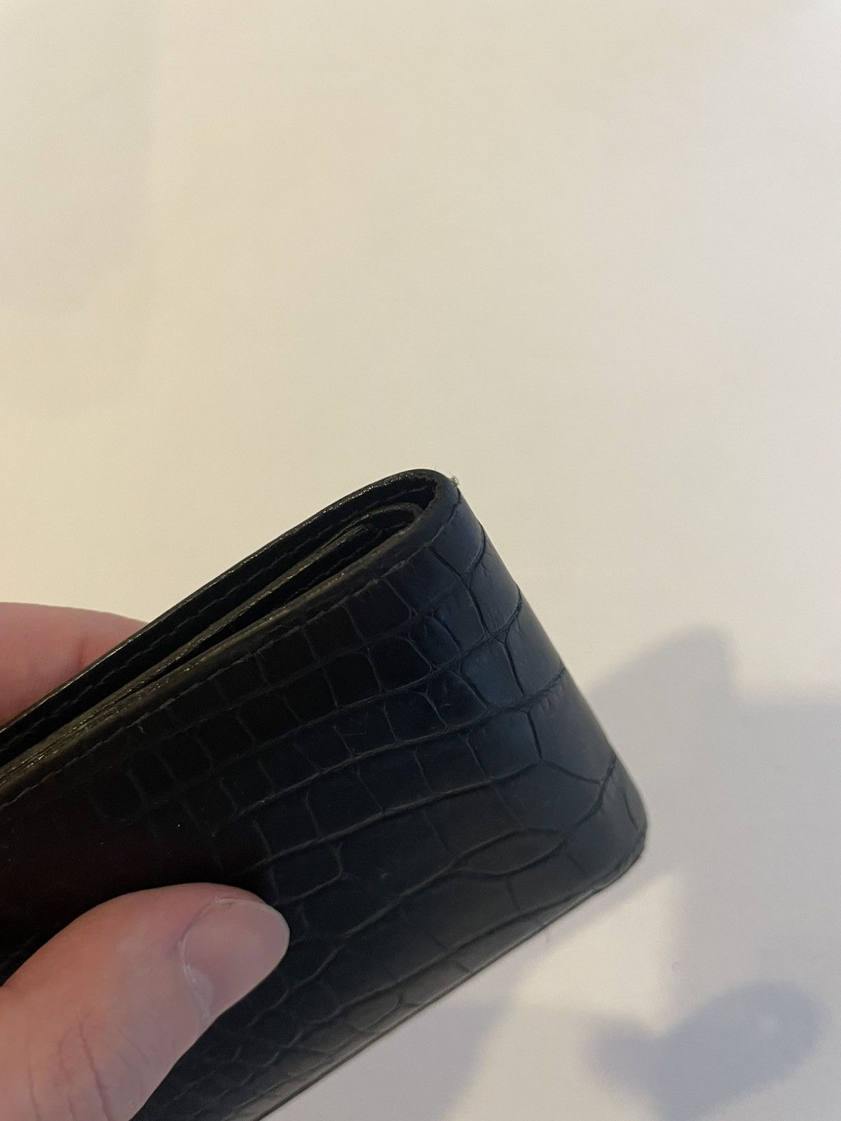 Tom Ford Tom Ford Black Genuine Alligator Wallet Size ONE SIZE - 8 Thumbnail