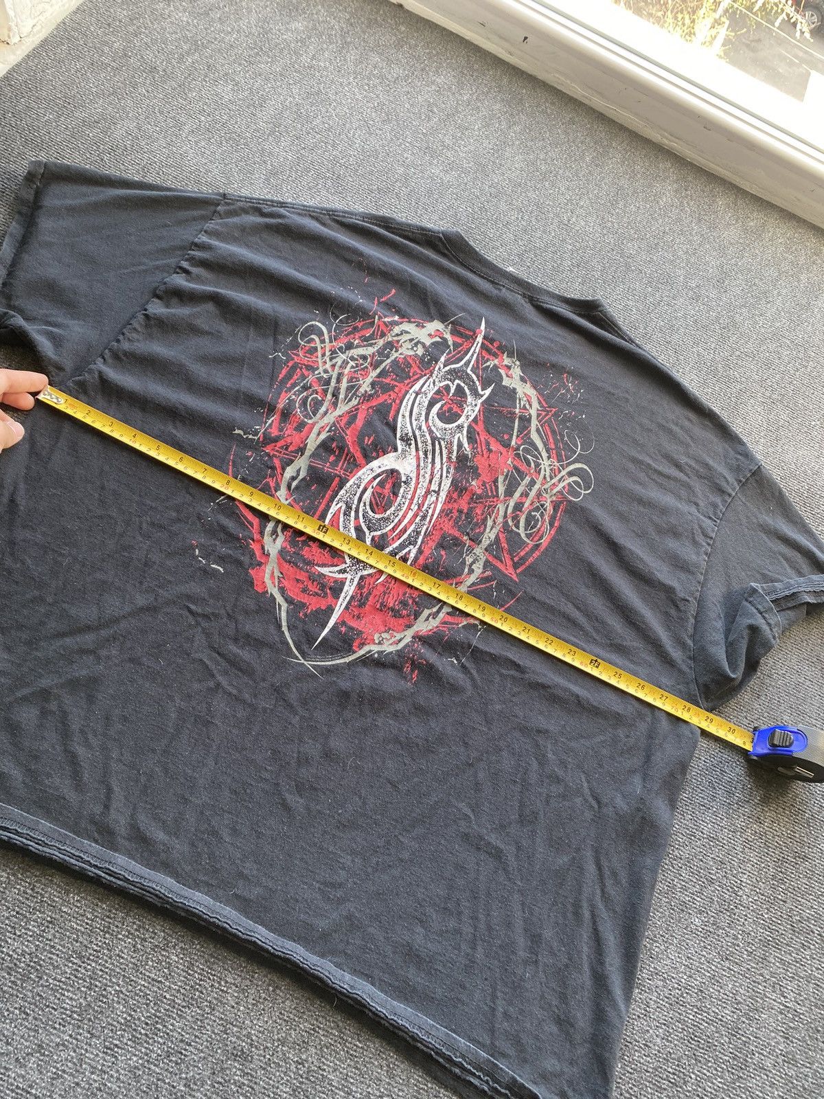 Band Tees 🔥00s Slipknot Band Tour Black 4xl Tee mens Des Moines Iowa Size US XXL / EU 58 / 5 - 4 Thumbnail