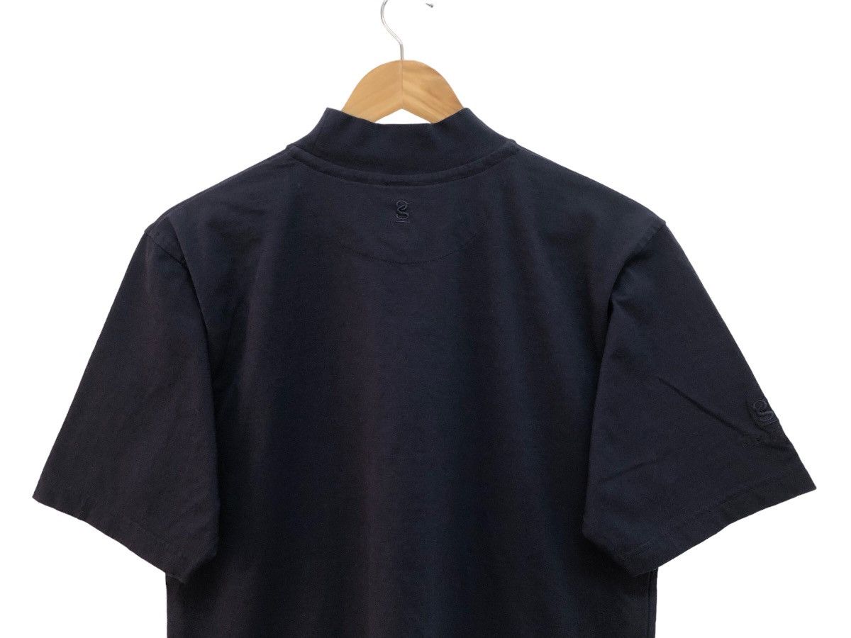 Cadillac DOPE 🔥 SWAG CADILLAC EMBROIDERED LOGO MOCK NECK TEE Size US S / EU 44-46 / 1 - 6 Thumbnail
