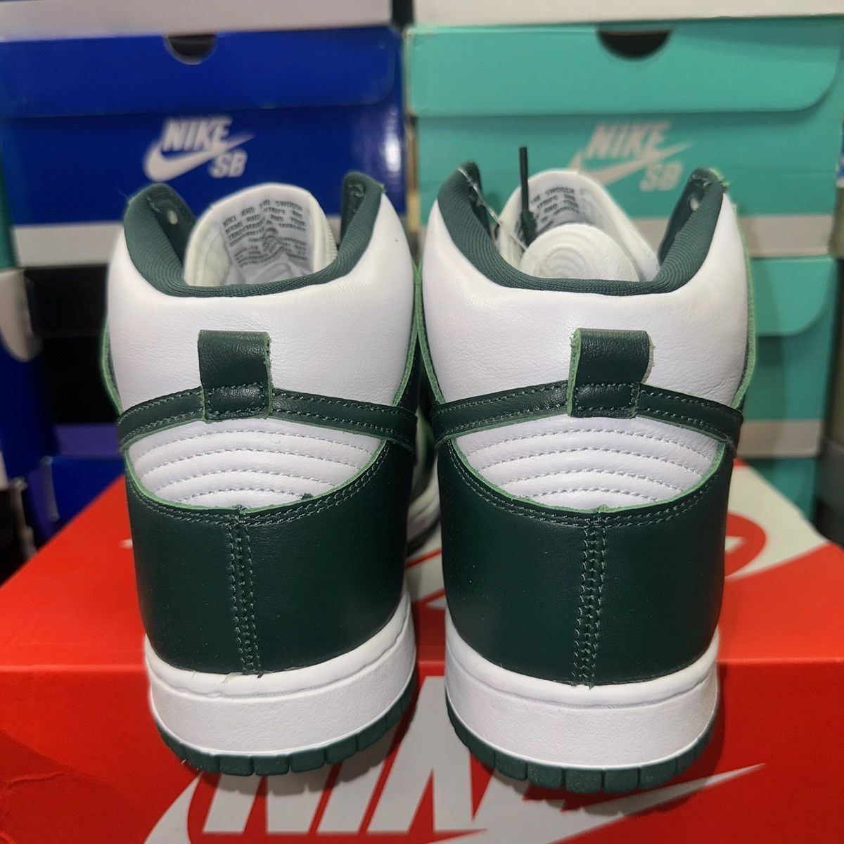 Nike Size 10.5 - Nike Dunk High SP Men's Spartan Green CZ8149 100 Size US 10.5 / EU 43-44 - 3 Thumbnail