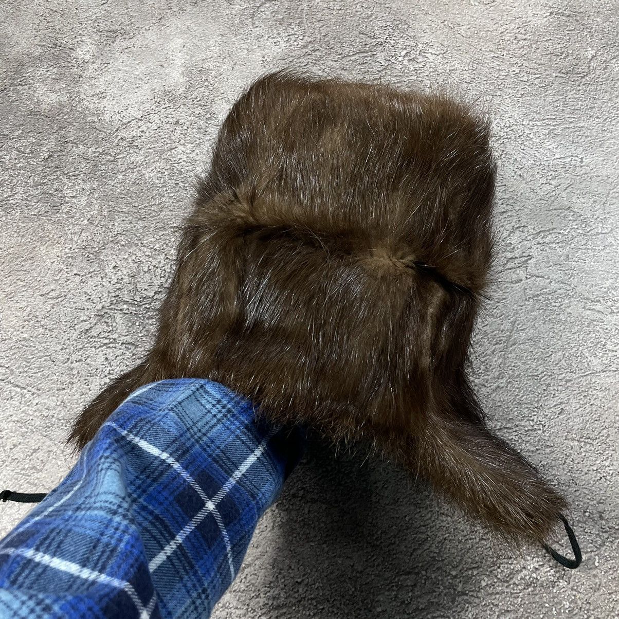 Japanese Brand Vintage 90s Alt Beanie Mohair Buymypiece furry American VTg Size ONE SIZE - 3 Thumbnail