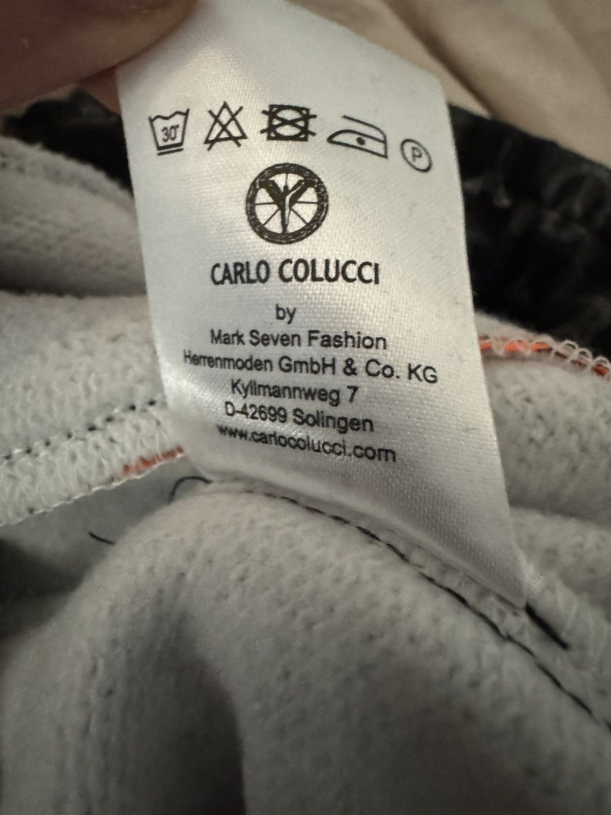 Carlo Colucci Carlo Colucci Monogramm Sweatpants Size US 32 / EU 48 - 6 Thumbnail