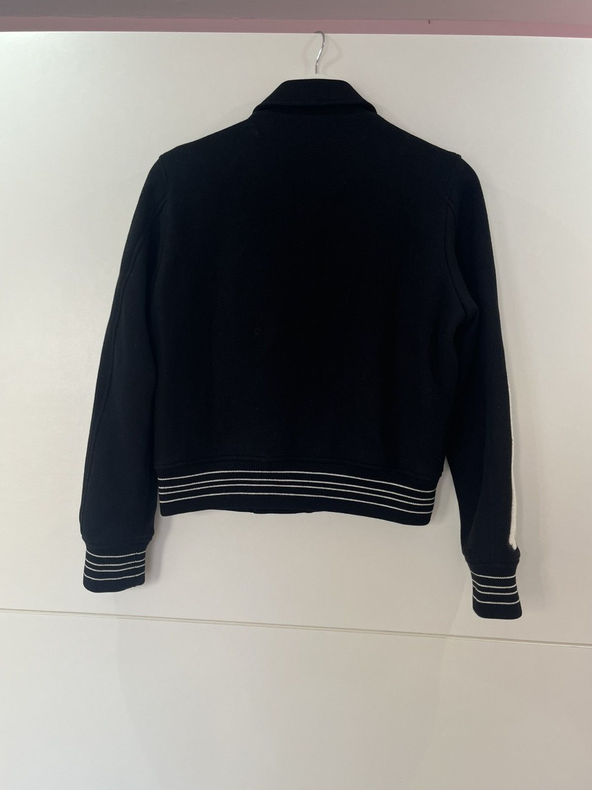 Amiri Amiri Varsity Bone Bomber Jacket Size US S / EU 44-46 / 1 - 2 Thumbnail