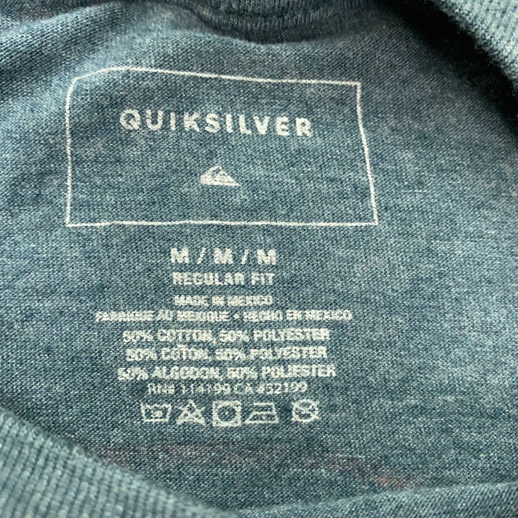 Quiksilver Quiksilver Shirt Mens Medium Blue Beach Surfing Skateboarding Short Sleeve Size US M / EU 48-50 / 2 - 4 Thumbnail