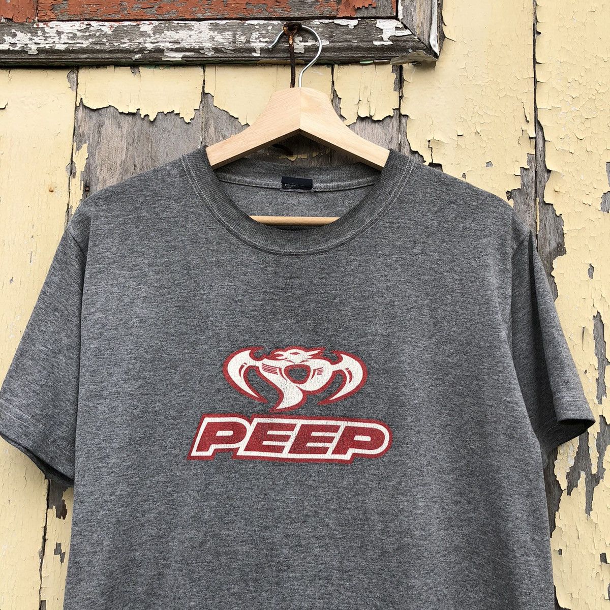 Vintage 🔥Rare🔥 Vintage PEEP Skateboard Tshirt Size US M / EU 48-50 / 2 - 2 Thumbnail