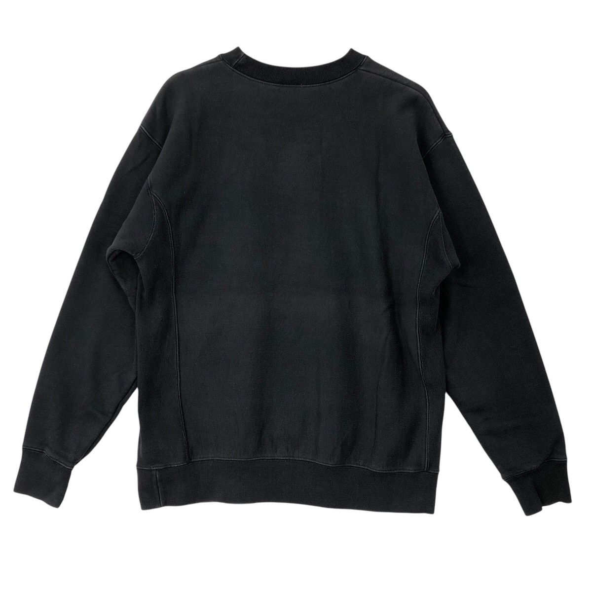 Other Vintage Plain Black Stonewash Heavyweight Sweatshirt Size US XL / EU 56 / 4 - 3 Thumbnail