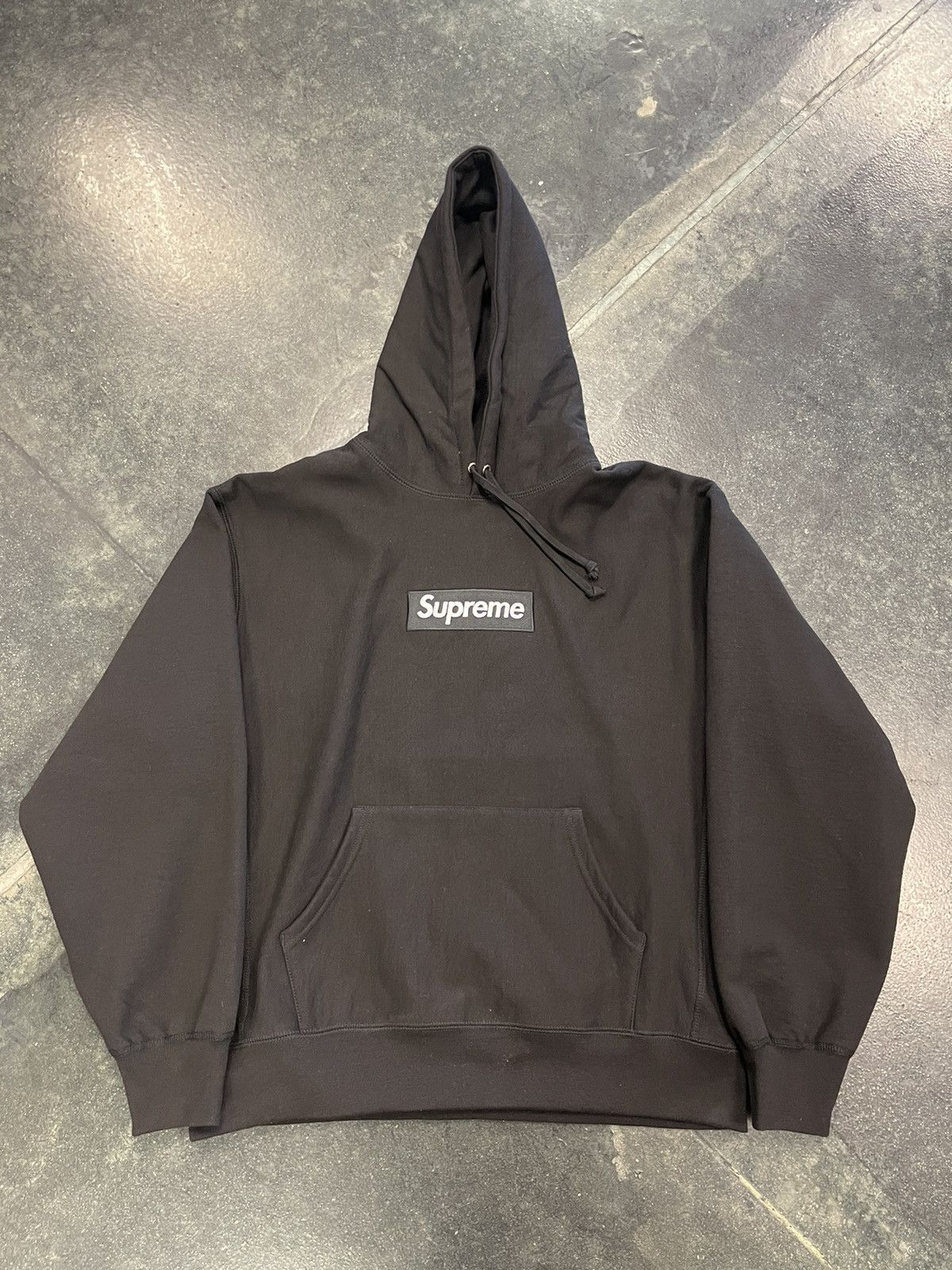 トップス Supreme Bandana Box Logo Hooded Black Supreme Bandana Box Logo Hooded Sweatshirt (FW19) - $168