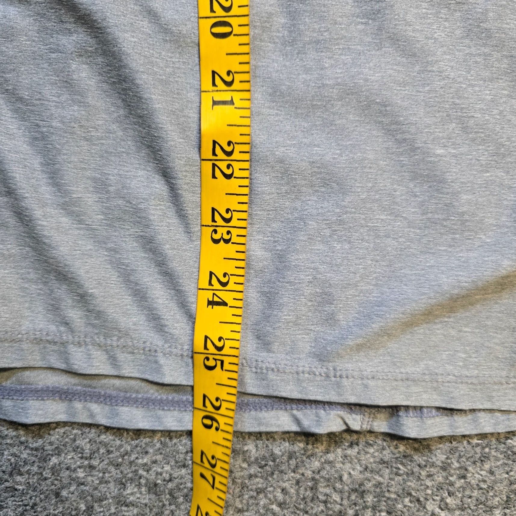 Athleta Athleta Top Women Large Gray 1/4 Zip Long Sleeve Casual Athletic Basic Size L / US 10 / IT 46 - 6 Thumbnail