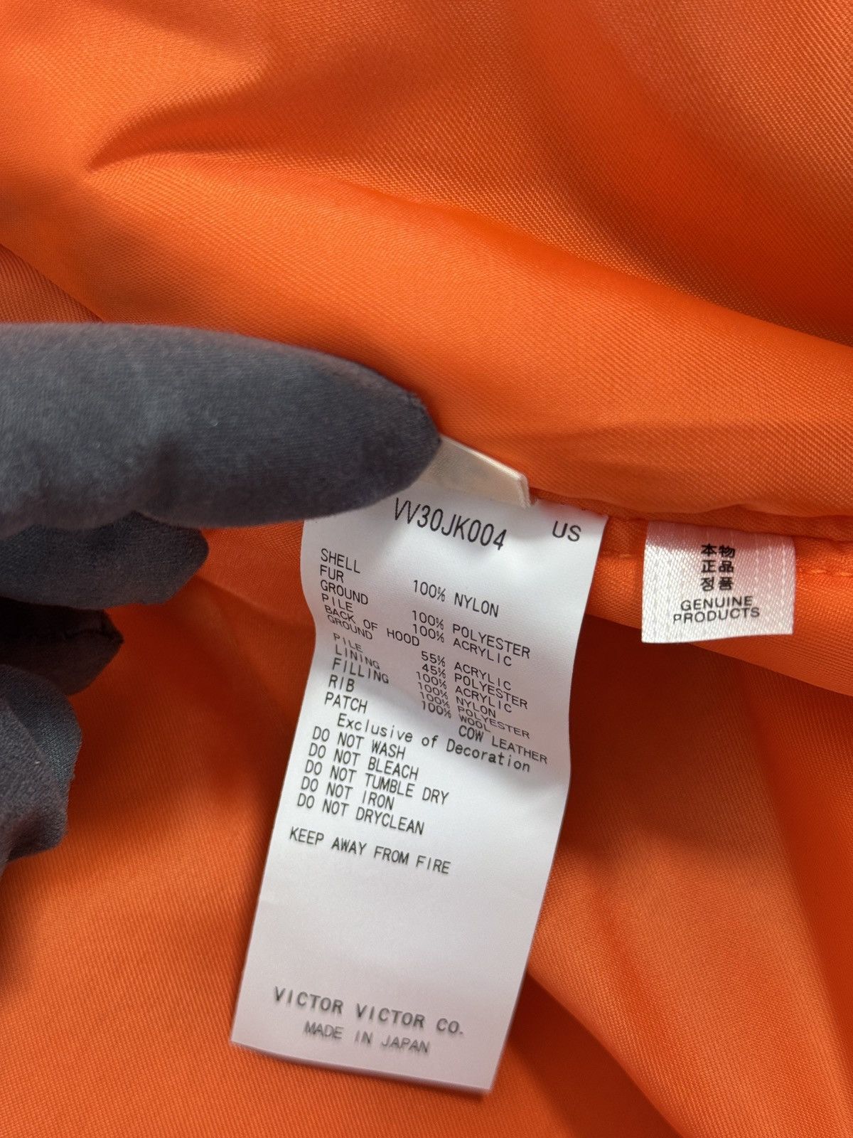 Other VICTOR VICTOR N2 FLIGHT JACKET Size US XL / EU 56 / 4 - 11 Thumbnail