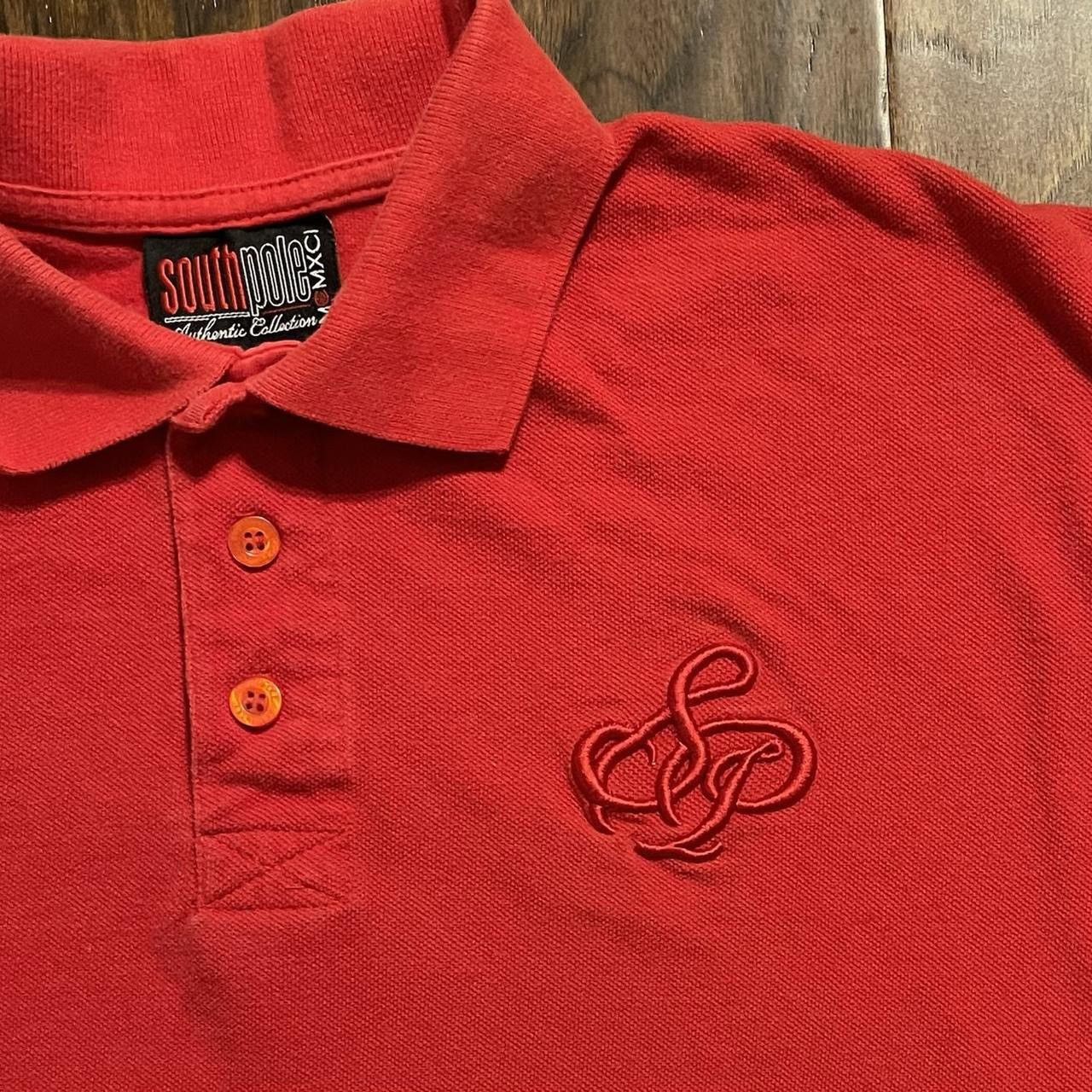 Southpole Vintage Southpole Polo Shirt Large Y2K Streetwear Size US L / EU 52-54 / 3 - 1 Thumbnail