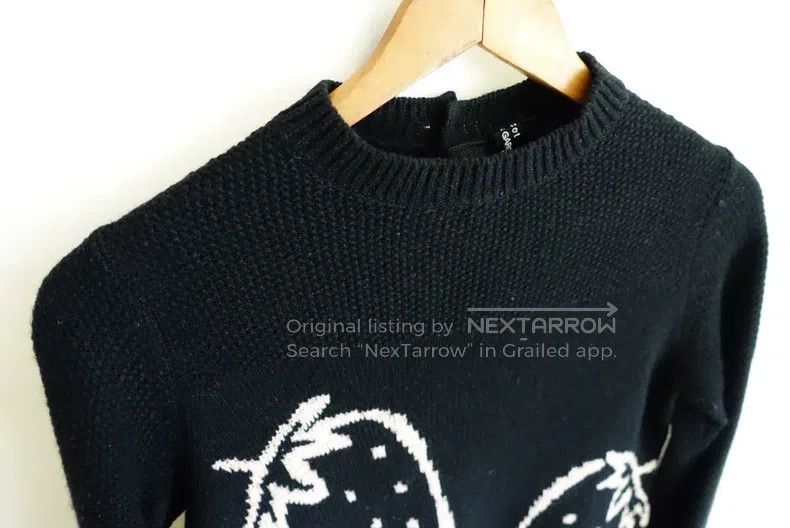 Comme des Garcons Comme Des Garcons Strawberry mohair knit sweater Size S / US 4 / IT 40 - 4 Thumbnail