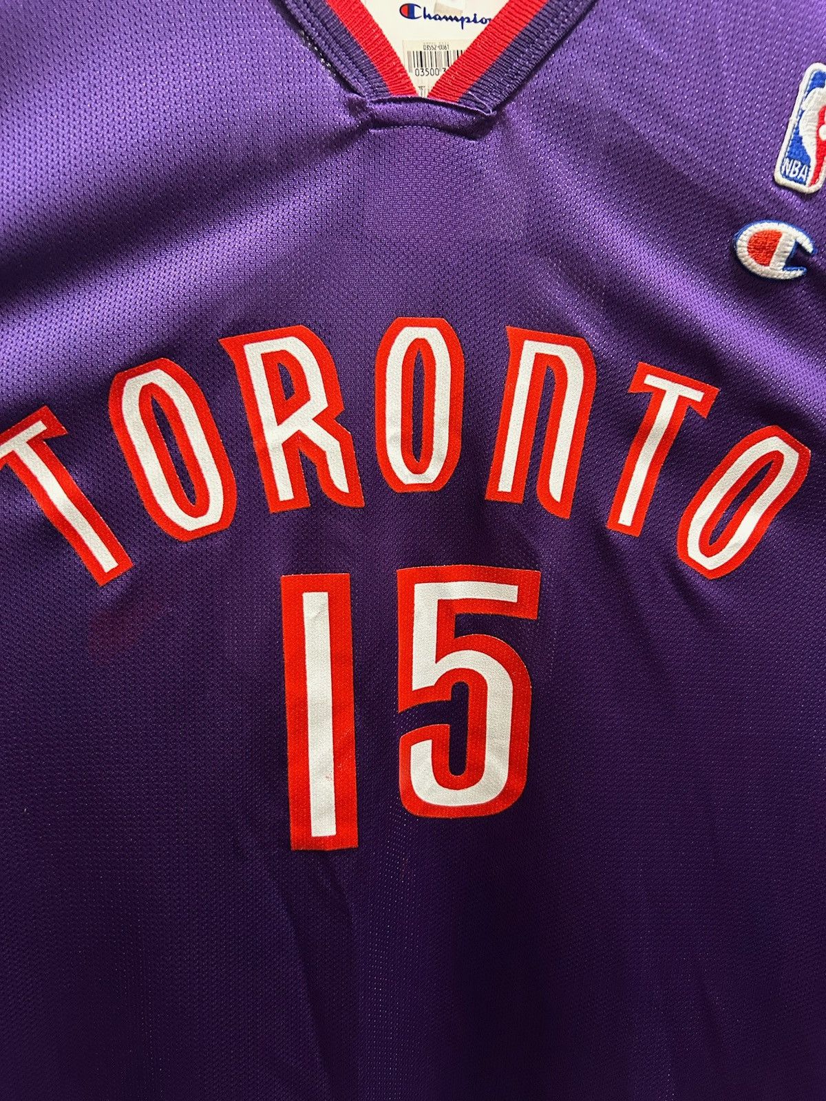 Champion Vince Carter Raptors Jersey XL Size US XL / EU 56 / 4 - 2 Thumbnail