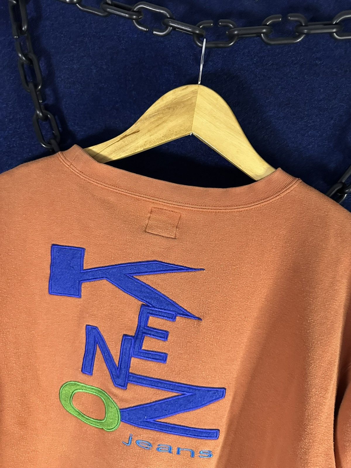 Kenzo Vintage 90's Kenzo Jeans / Kenzo Paris Sweatshirt Size US L / EU 52-54 / 3 - 2 Thumbnail