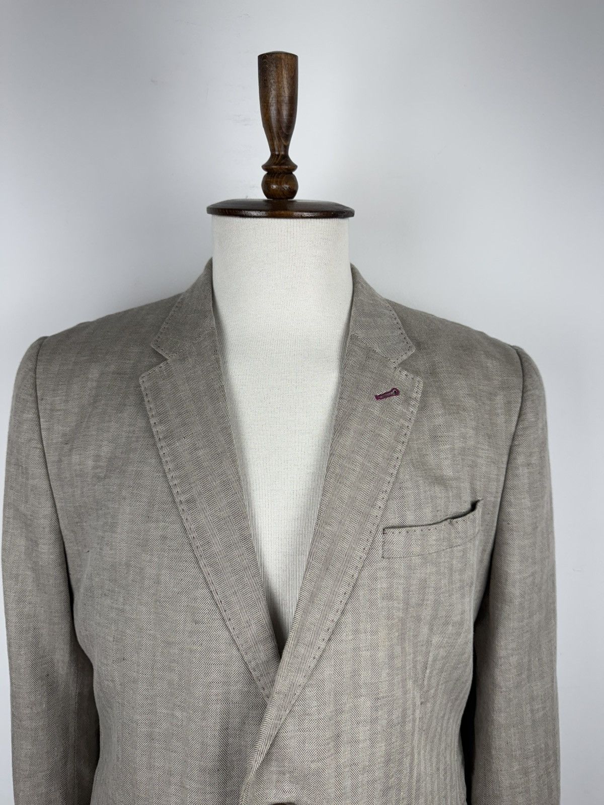 Ted Baker Men’s Ted Baker Two Piece Linen/Cotton size 5 Size 54R - 2 Thumbnail
