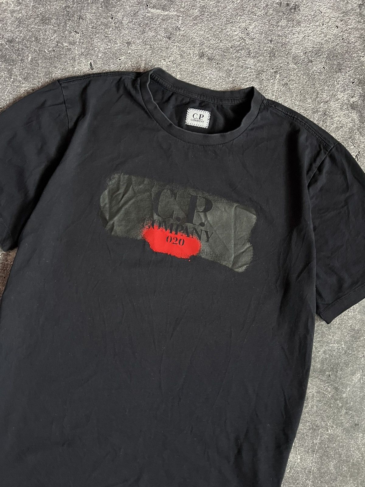C.P. Company × Stone Island × Vintage C.P. Company Big logo 020 T-shirt Tee Size US M / EU 48-50 / 2 - 4 Thumbnail