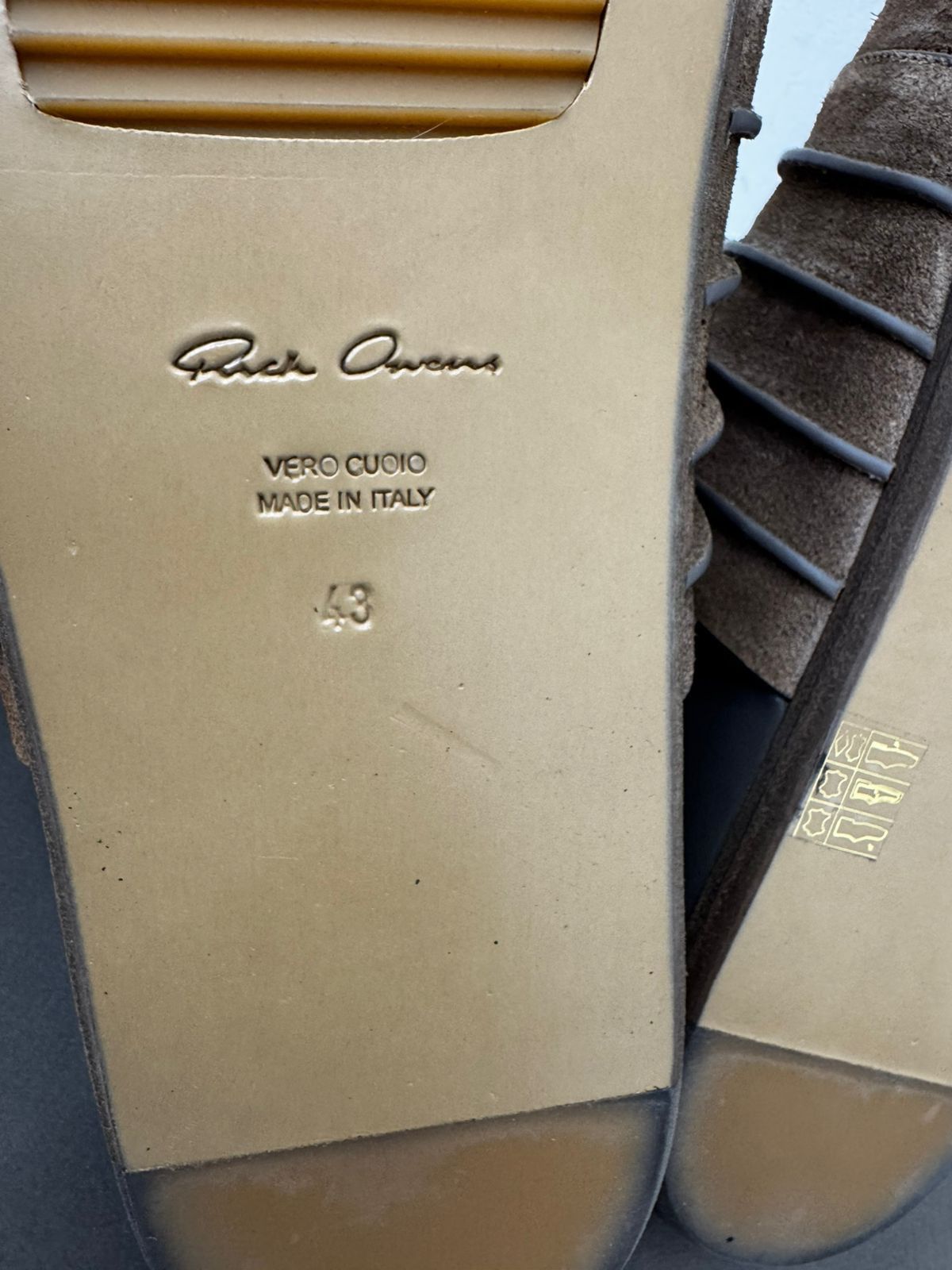 Rick Owens RICK OWENS RUHLMANN GRANOLA SLIDES Size US 10 / EU 43 - 7 Thumbnail