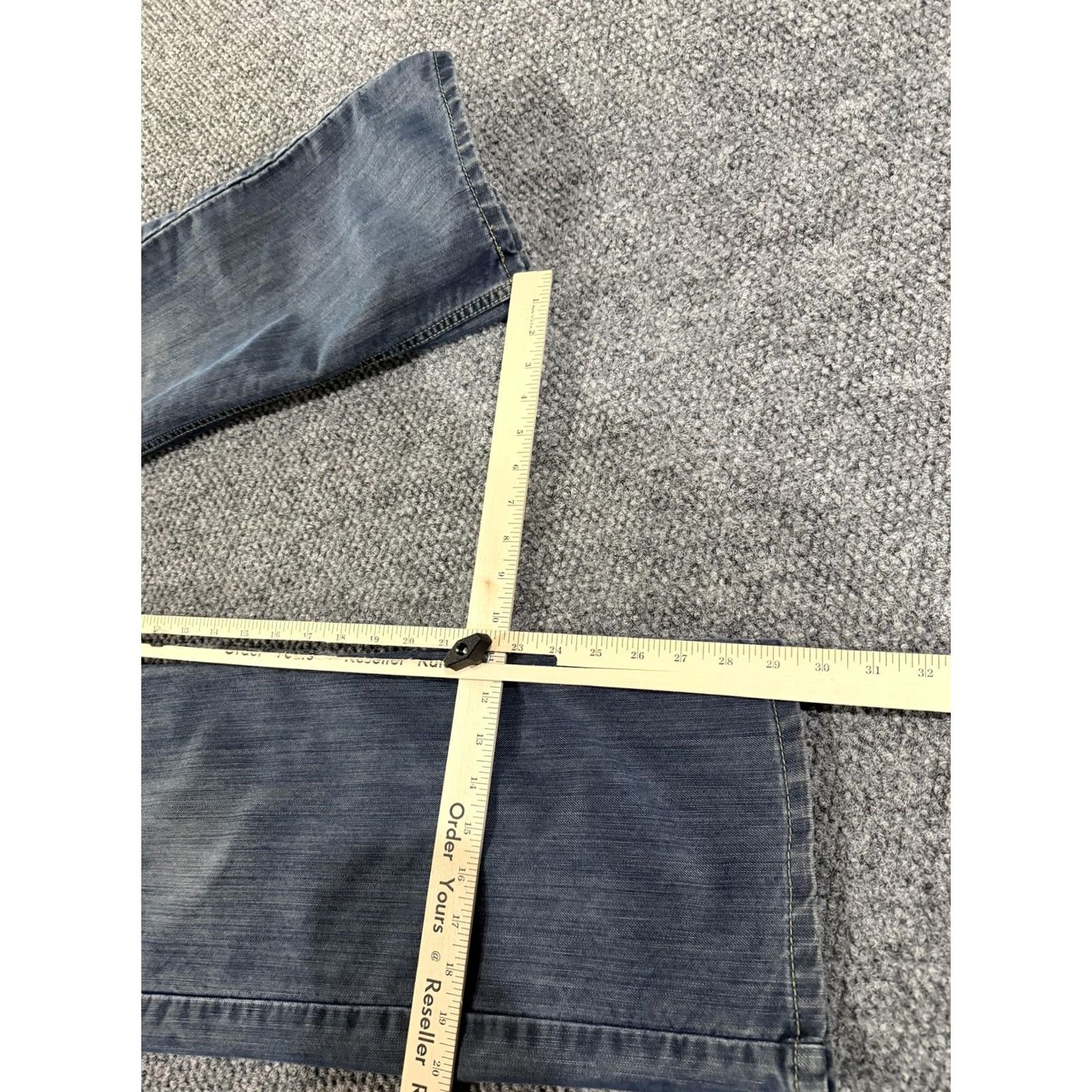 Levi's Levi's 514 Jeans Slim Straight Blue Medium Wash 34x28 Zip Fly Mens Jeans Regular 34in Denim Cotton Polyester Straight Leg Size US 34 / EU 50 - 7 Thumbnail