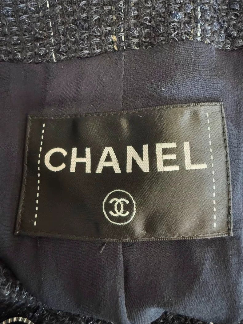 Chanel Chanel Station series lotus leaf collar fine glitter tie j Size XS / US 0-2 / IT 36-38 - 6 Thumbnail