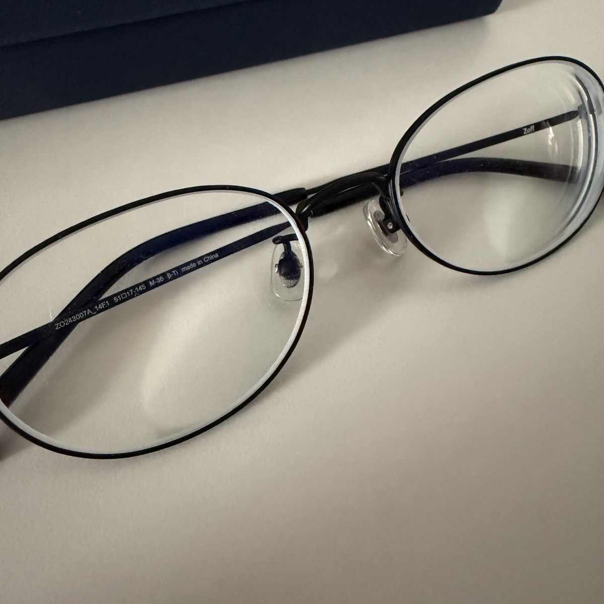 Other ZOFF HIKARI SHIBATA COLLAB OVAL GLASSES Size ONE SIZE - 2 Thumbnail