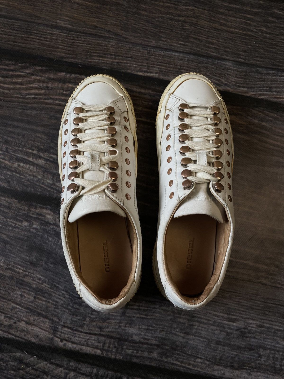 Diesel × Vintage DIESEL vintage leather shoes Size US 9 / IT 39 - 8 Thumbnail