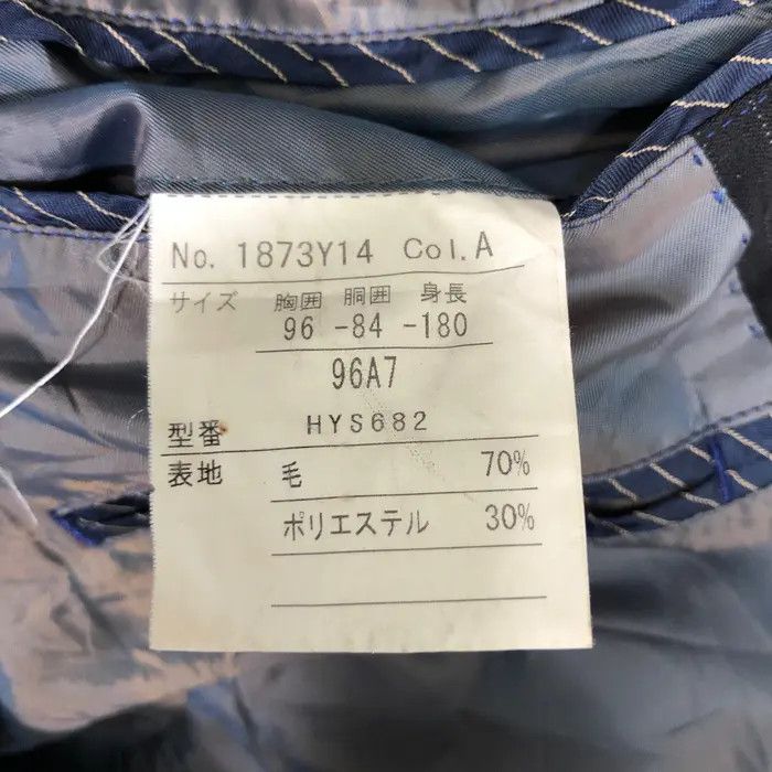 Yohji Yamamoto Vtg 90’ YOHJI YAMAMOTO JAPAN 2 Button Blazer Y’saccs Size 44R - 5 Thumbnail
