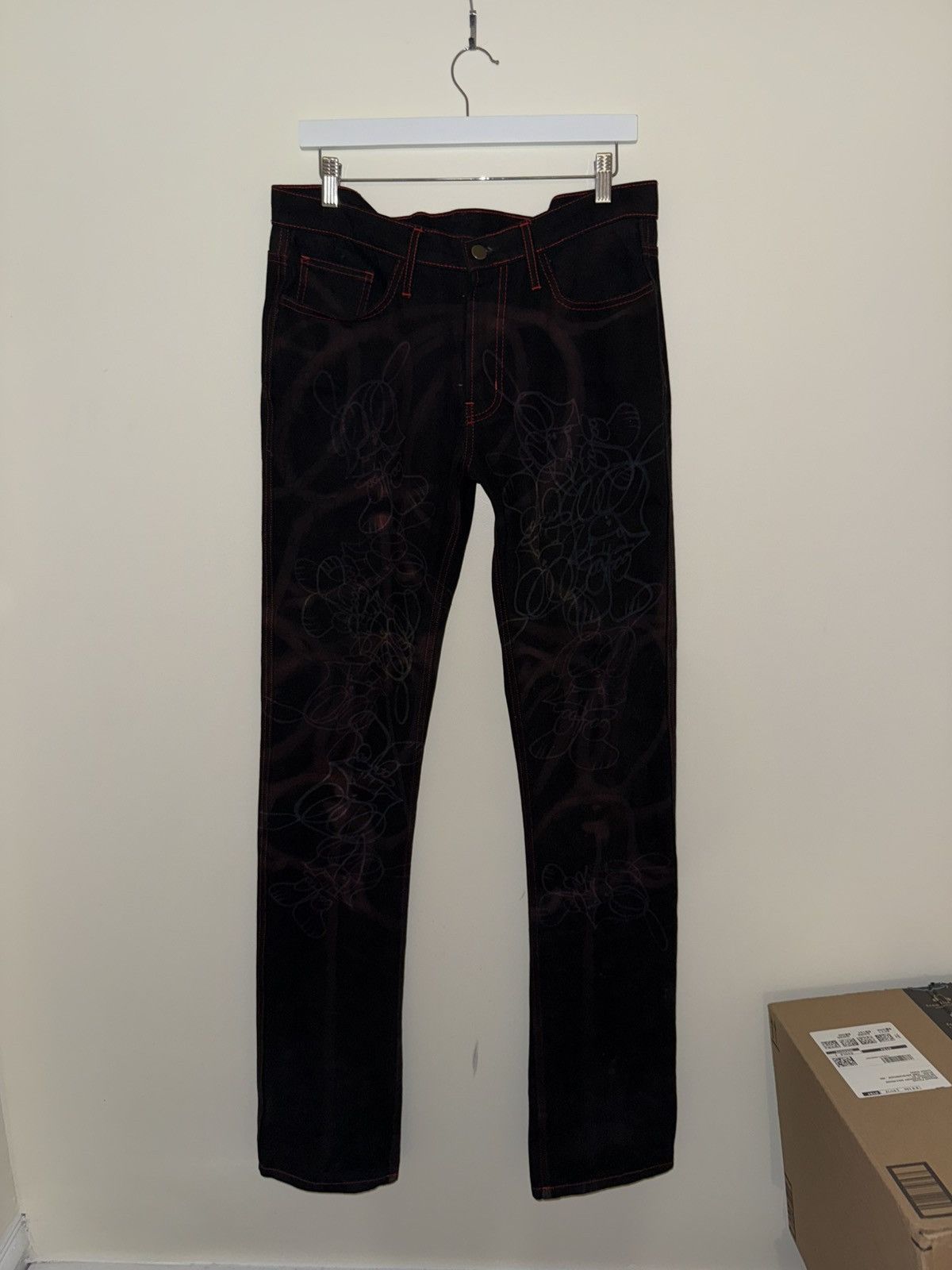 Skoloct × Vlone vlone skoloct jeans Size US 34 / EU 50 - 1 Thumbnail