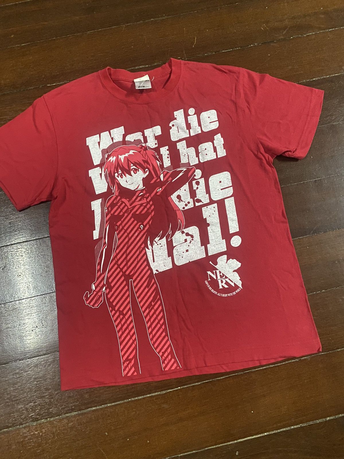 Anime vintage Evangelion Asuka Langley Soryu character cospa anime Size US M / EU 48-50 / 2 - 3 Thumbnail